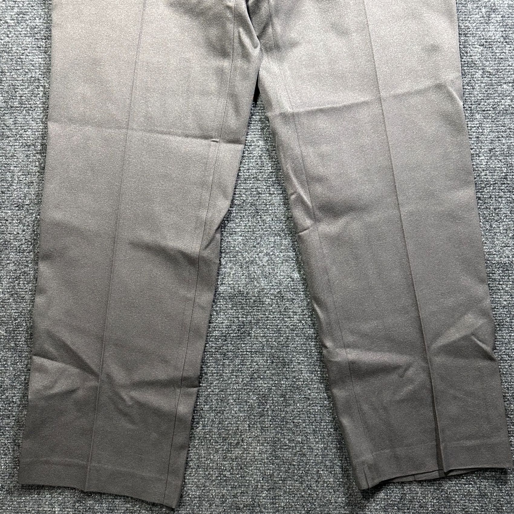 Footjoy FJ FootJoy Pants Mens 33 Gray Stretch Pockets Straight Leg Golf Size US 33 - 2 Thumbnail