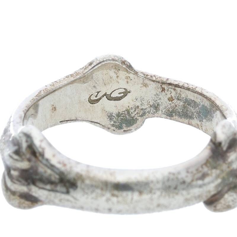 Takahiromiyashita The Soloist. .925 Silver Skeletal Bone Ring Size ONE SIZE - 2 Thumbnail