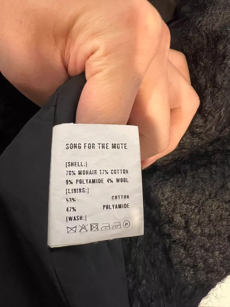 Song For The Mute Song For The Mute black jacket overcoat suitable Size US S / EU 44-46 / 1 - 4 Thumbnail
