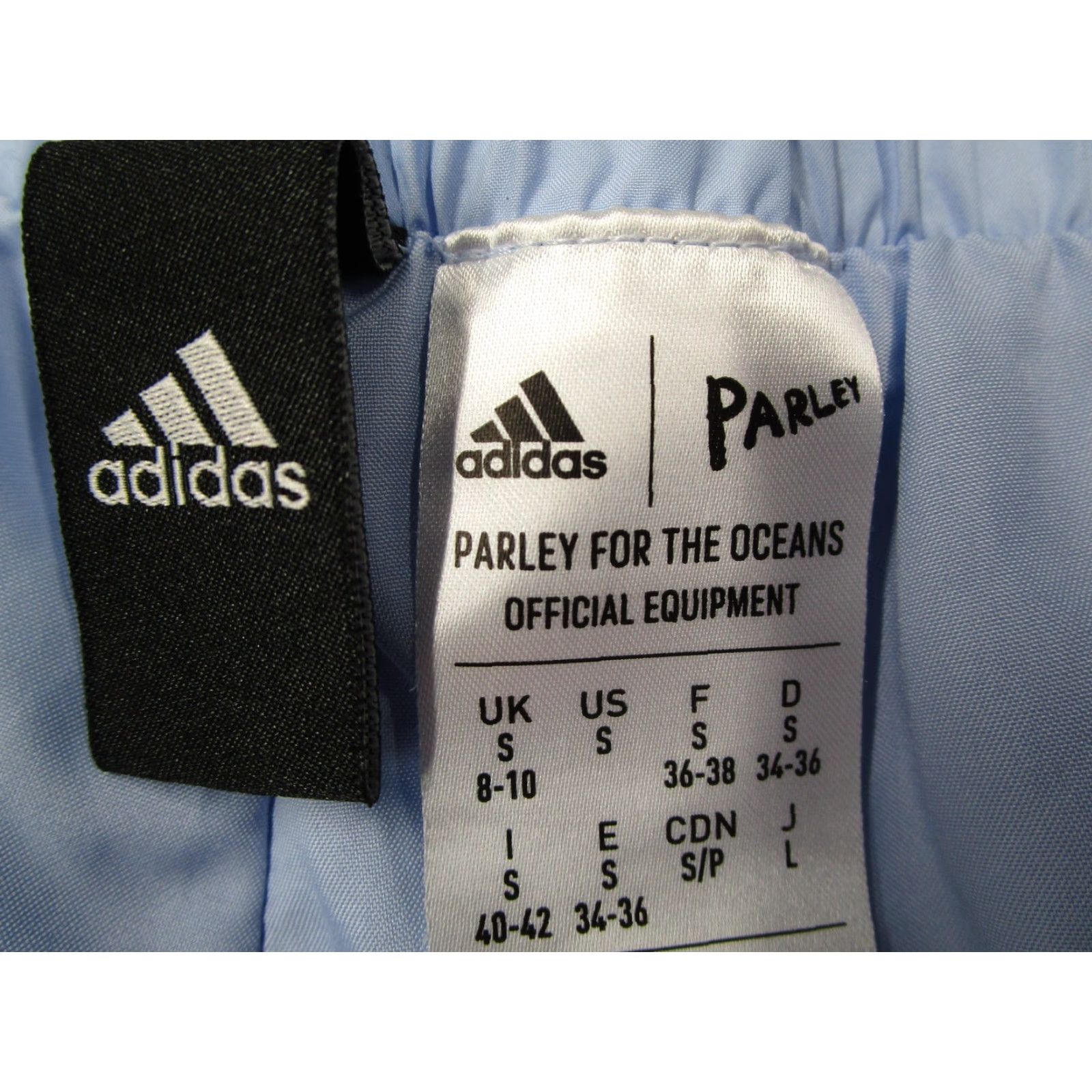 Adidas Adidas Parley For The Oceans Shorts Womens Small Blue Running Gym IC0260 Size 28" / US 6 / IT 42 - 2 Thumbnail