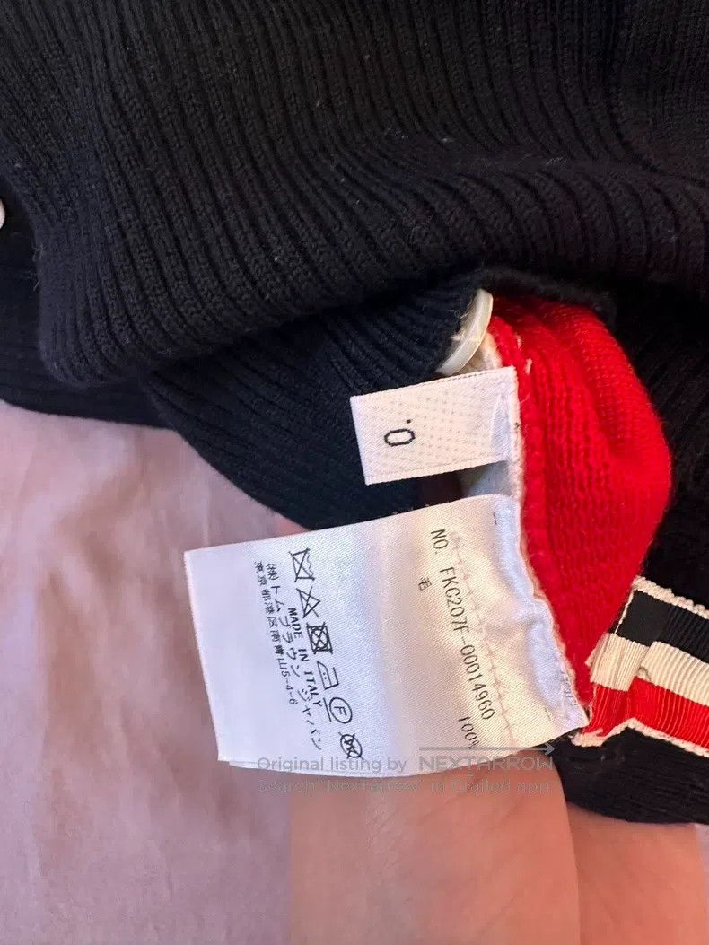 Thom Browne Thom Browne V-Neck Knit Sweater Size XS / US 0-2 / IT 36-38 - 4 Thumbnail