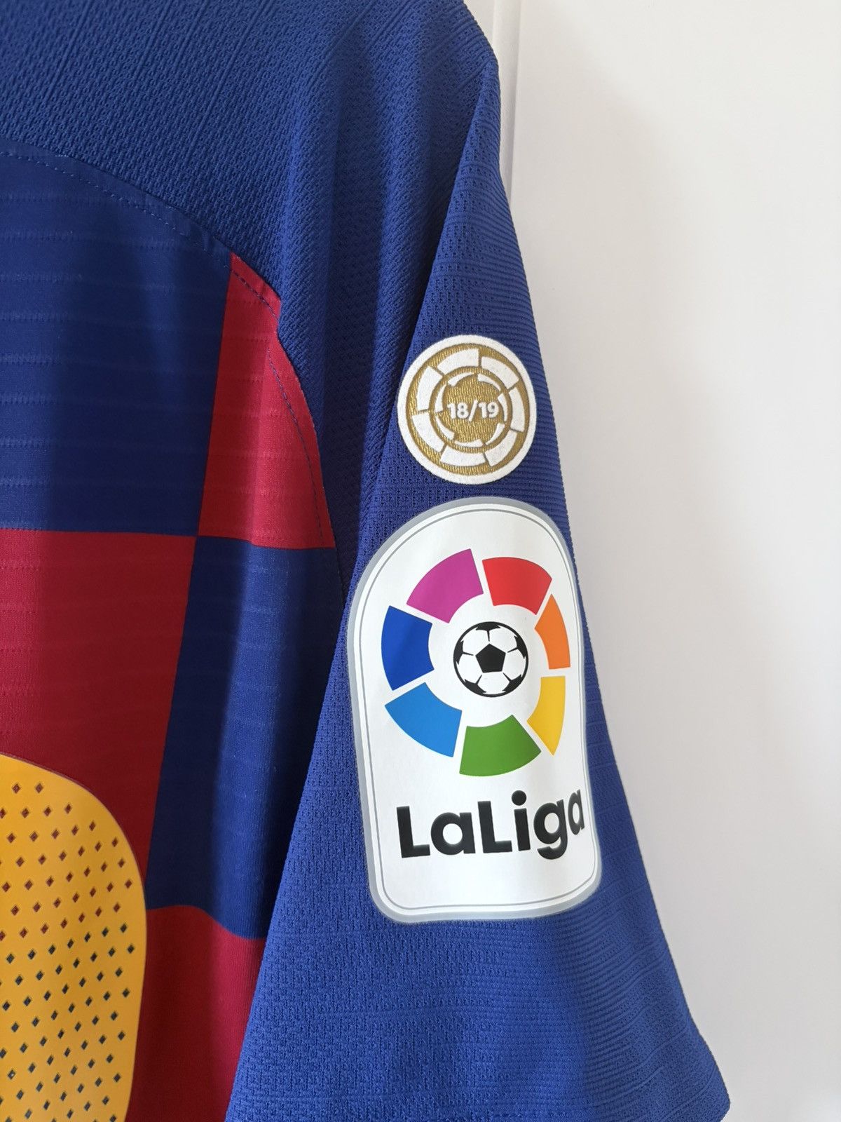 Barcelona nike 2019/2020 domowa Vidal wersja meczowa — zdjęcie 3