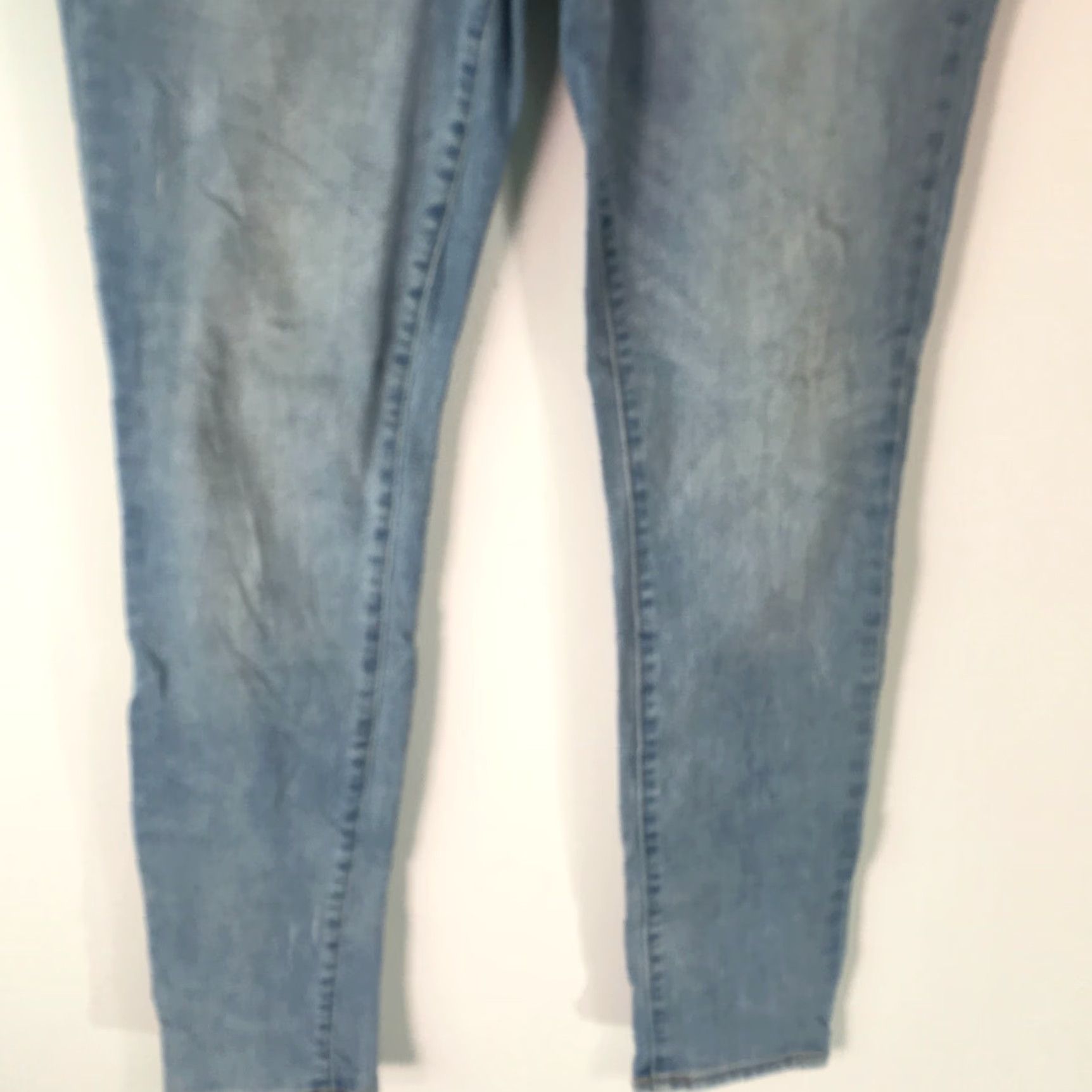 Old Navy Old Navy Womens Flat Front Casual Rock Star Super Skinny Blue Denim Jeans Size 6 Size 28" / US 6 / IT 42 - 4 Thumbnail