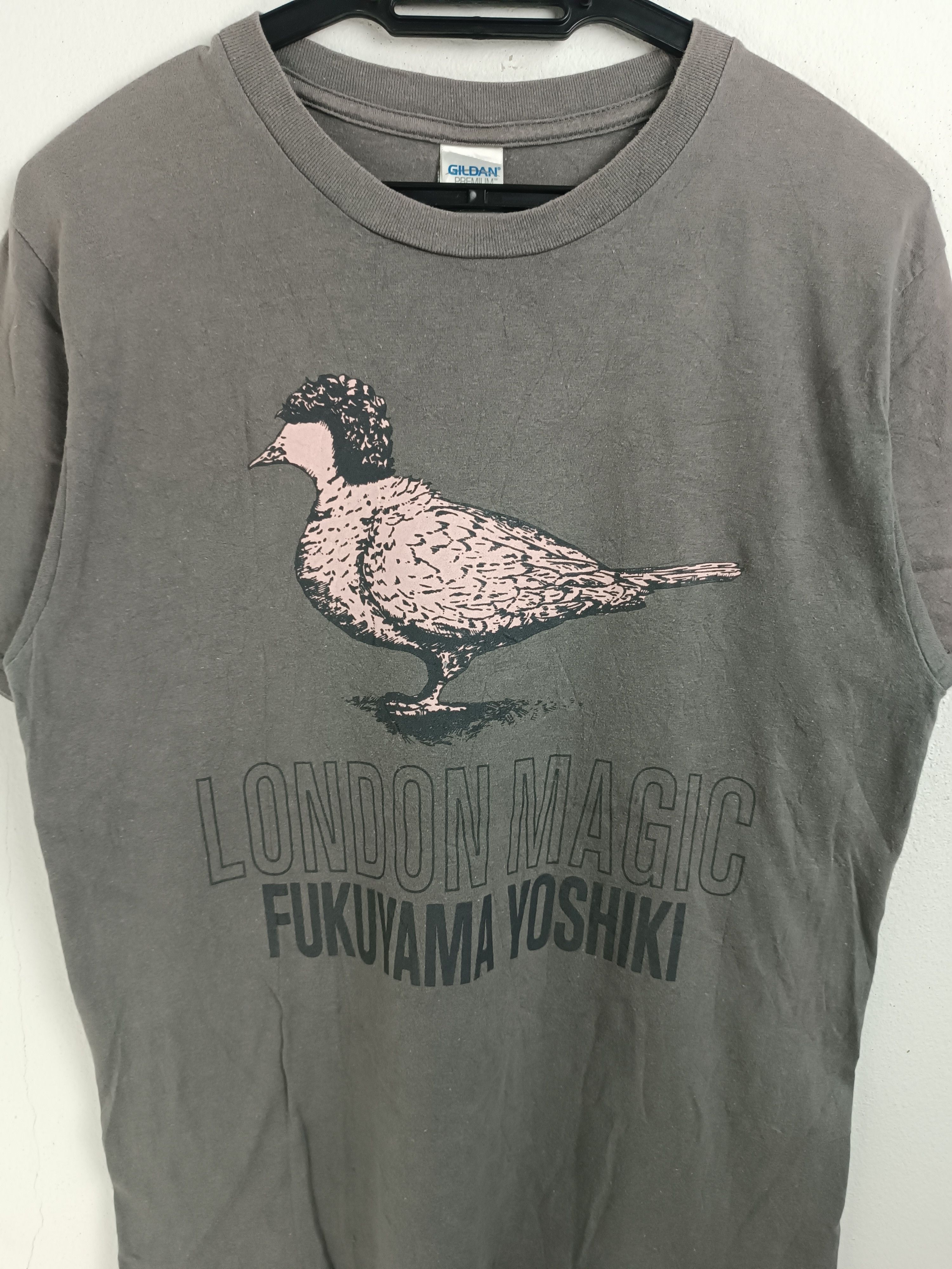 Band Tees VINTAGE YOSHIKI FUKUYAMA LONDON MAGIC TEE endoh okui Size US M / EU 48-50 / 2 - 11 Thumbnail
