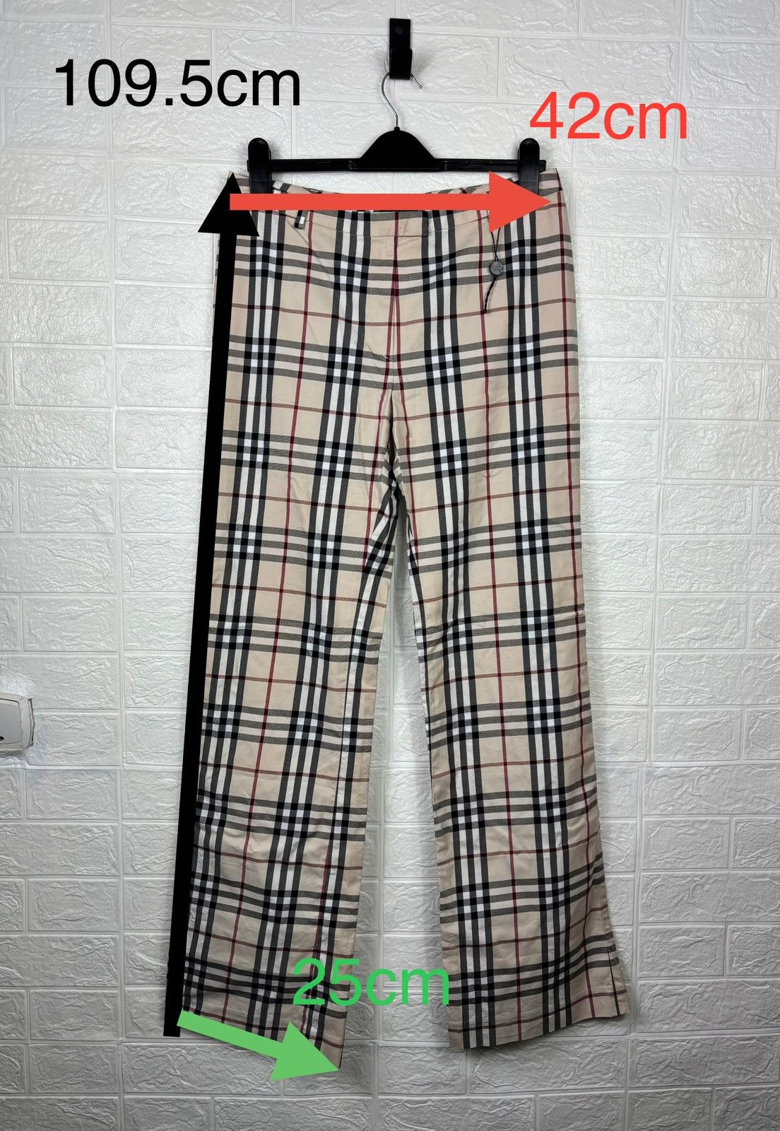 Burberry Burberry Nova Check Pants Made in France Men Size S Size US 31 - 2 Thumbnail
