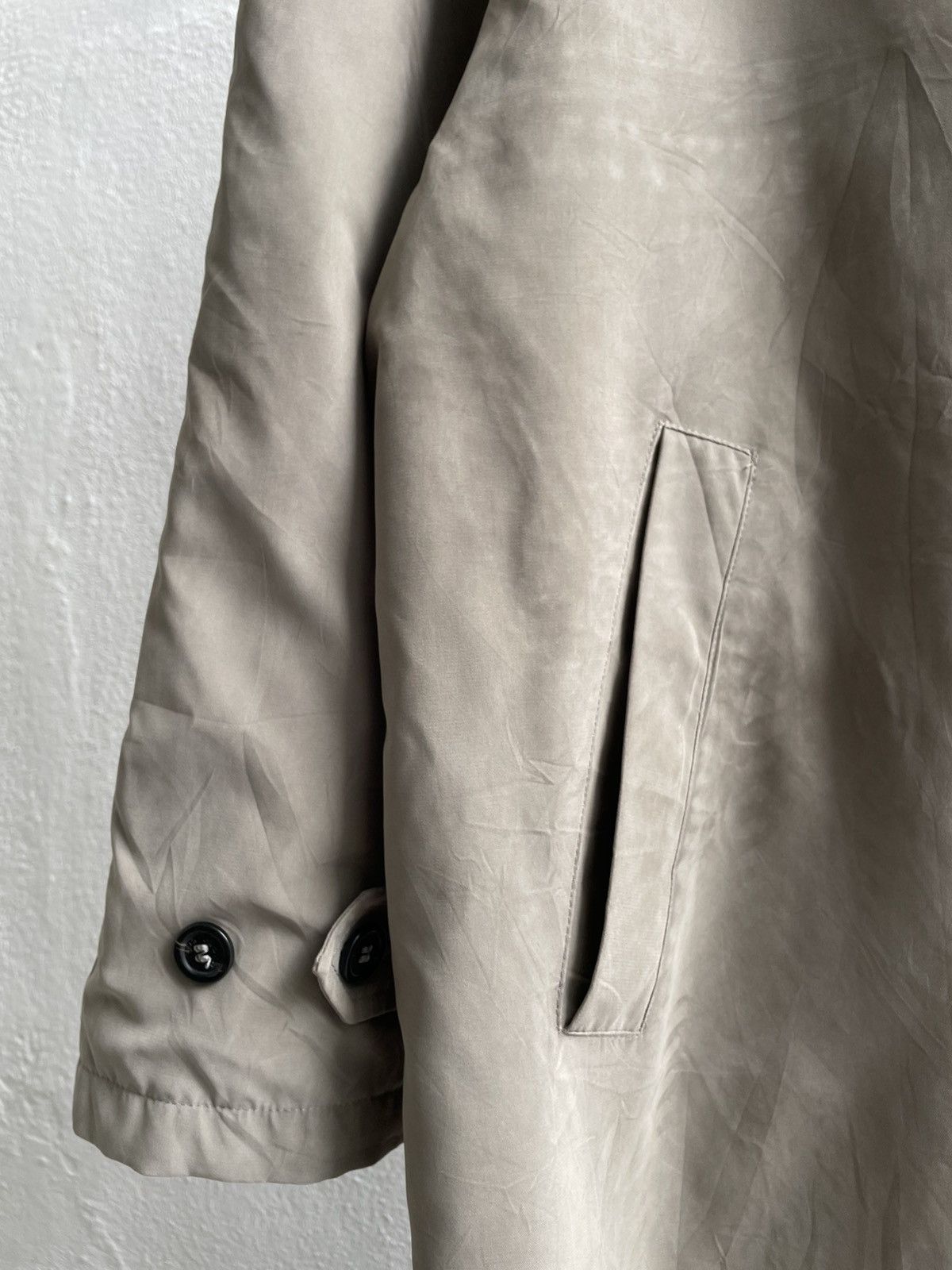 Givenchy Vintage 90's Givenchy Beige Trench Coat Size US XL / EU 56 / 4 - 10 Thumbnail