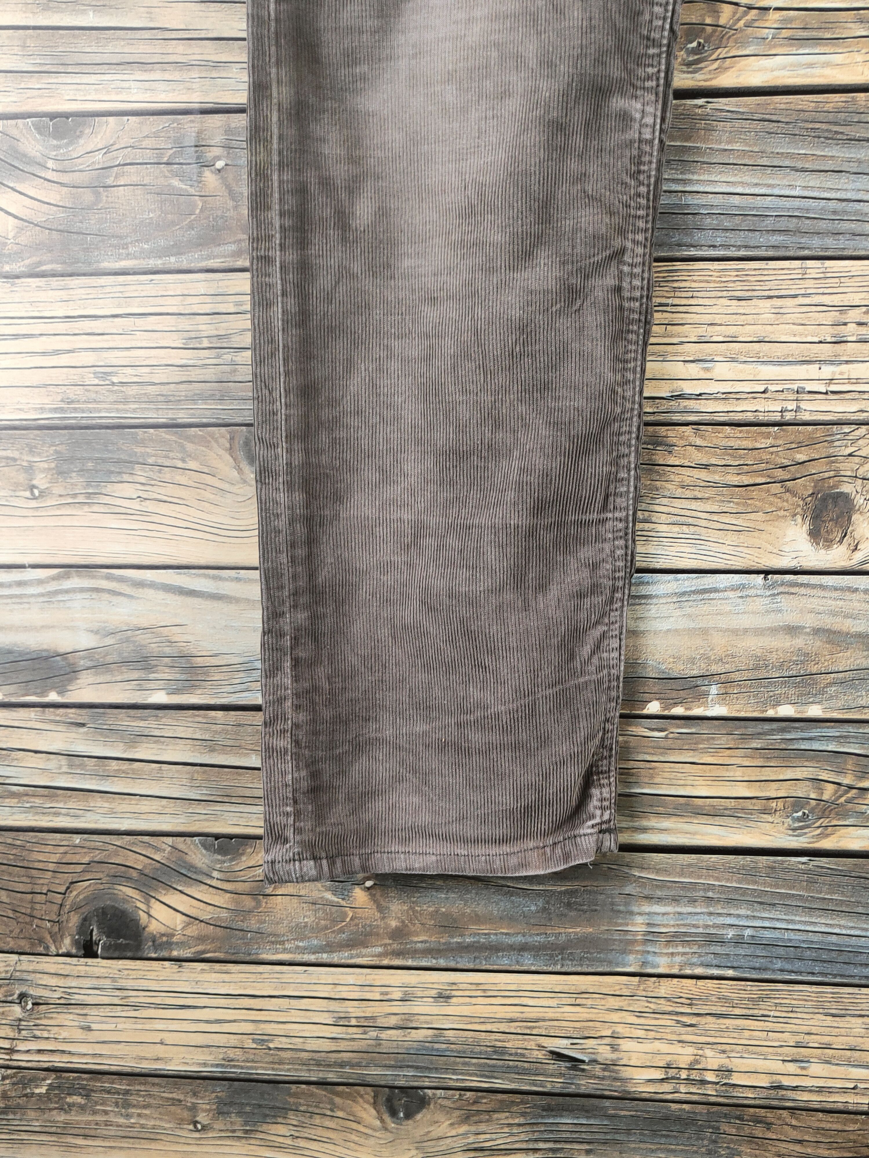 Gap DL Gap Brown Faded Multipocket Corduroy Pants #46-341 Size US 32 / EU 48 - 4 Thumbnail