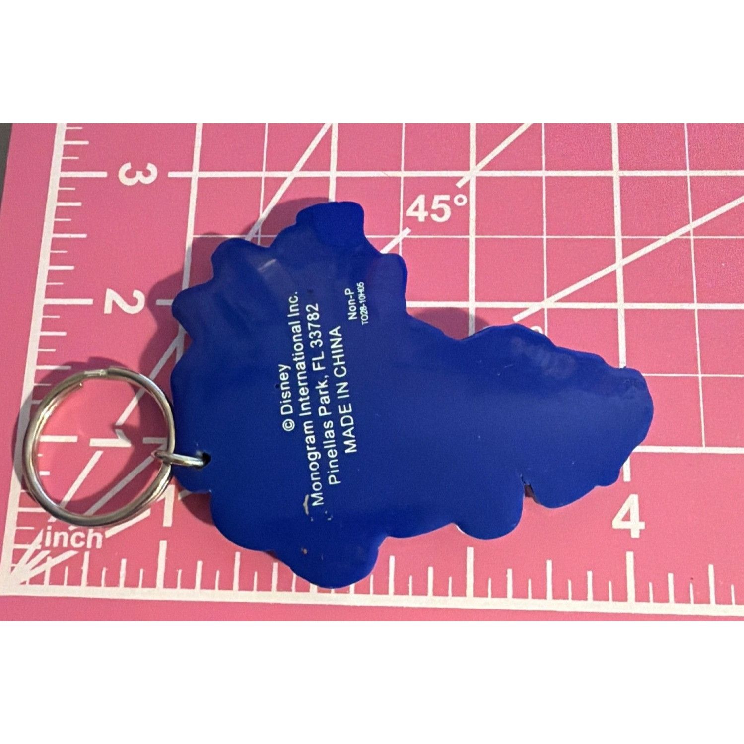 Disney Disney Florida Map Mickey Mouse Rubber Keychain Lasercut Sun Size ONE SIZE - 5 Thumbnail