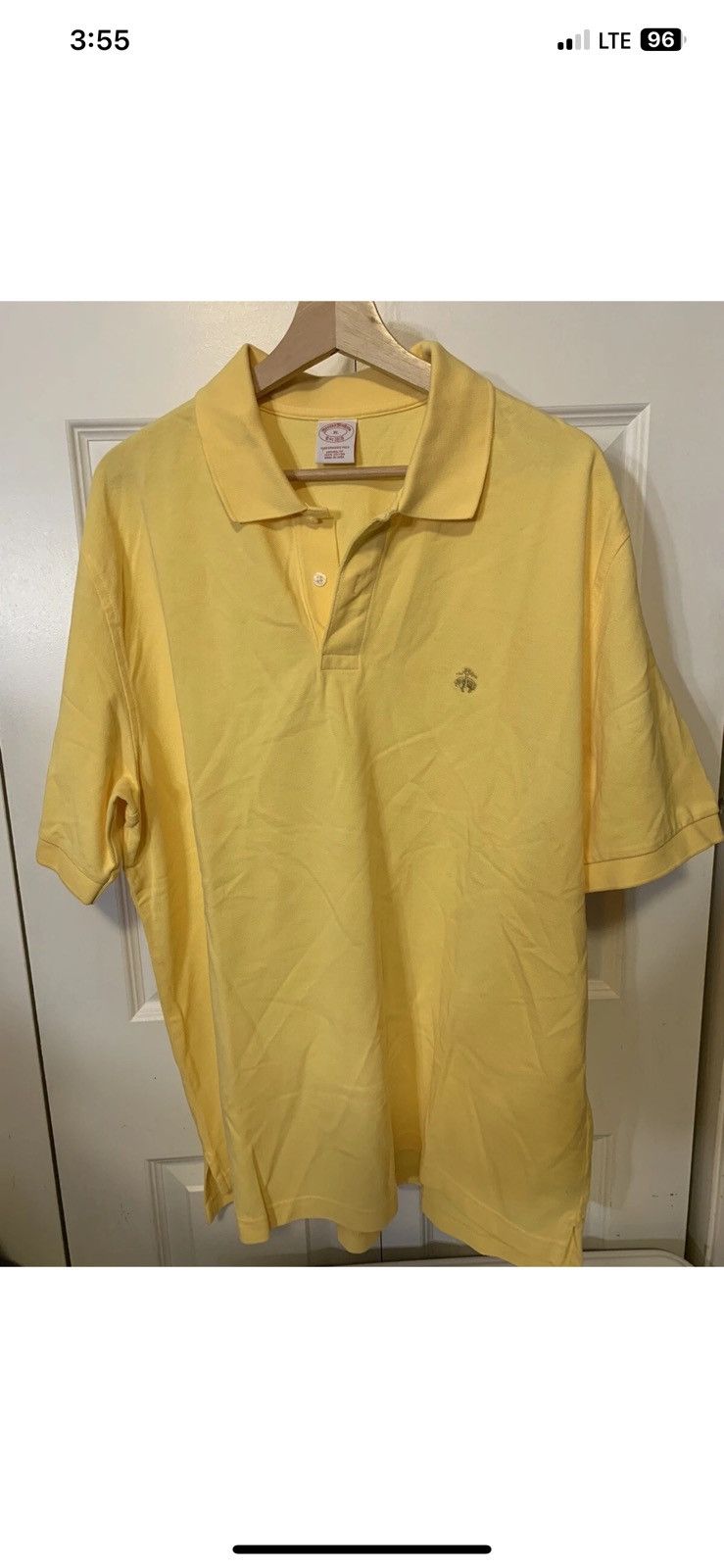 Brooks Brothers Brooks Brothers mens sz XL performance polo shirt yellow Size US XL / EU 56 / 4 - 6 Thumbnail