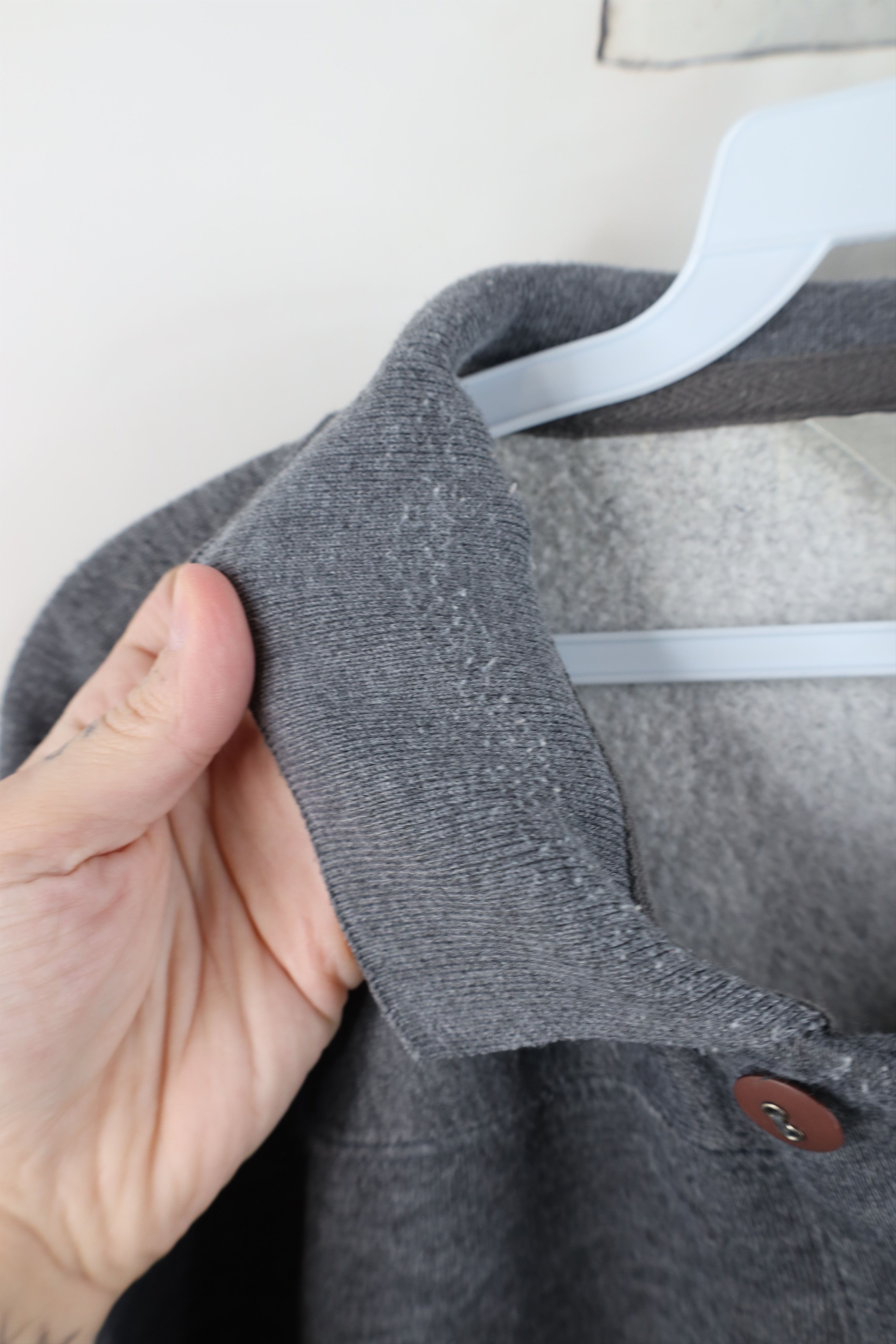 Vintage Vintage 90s Streetwear Collared Pullover Sweatshirt Gray Size US XXL / EU 58 / 5 - 6 Thumbnail