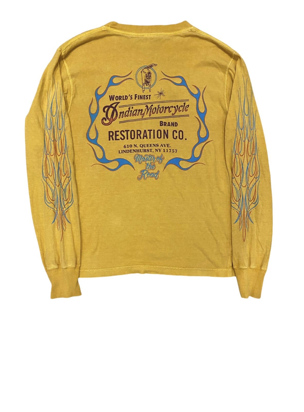 Indian Motorcycle × Japanese Brand × Toyo Enterprises 1990s Indiana Motorcycle by Toyo Enterprise fire flame Size US M / EU 48-50 / 2 - 1 Thumbnail