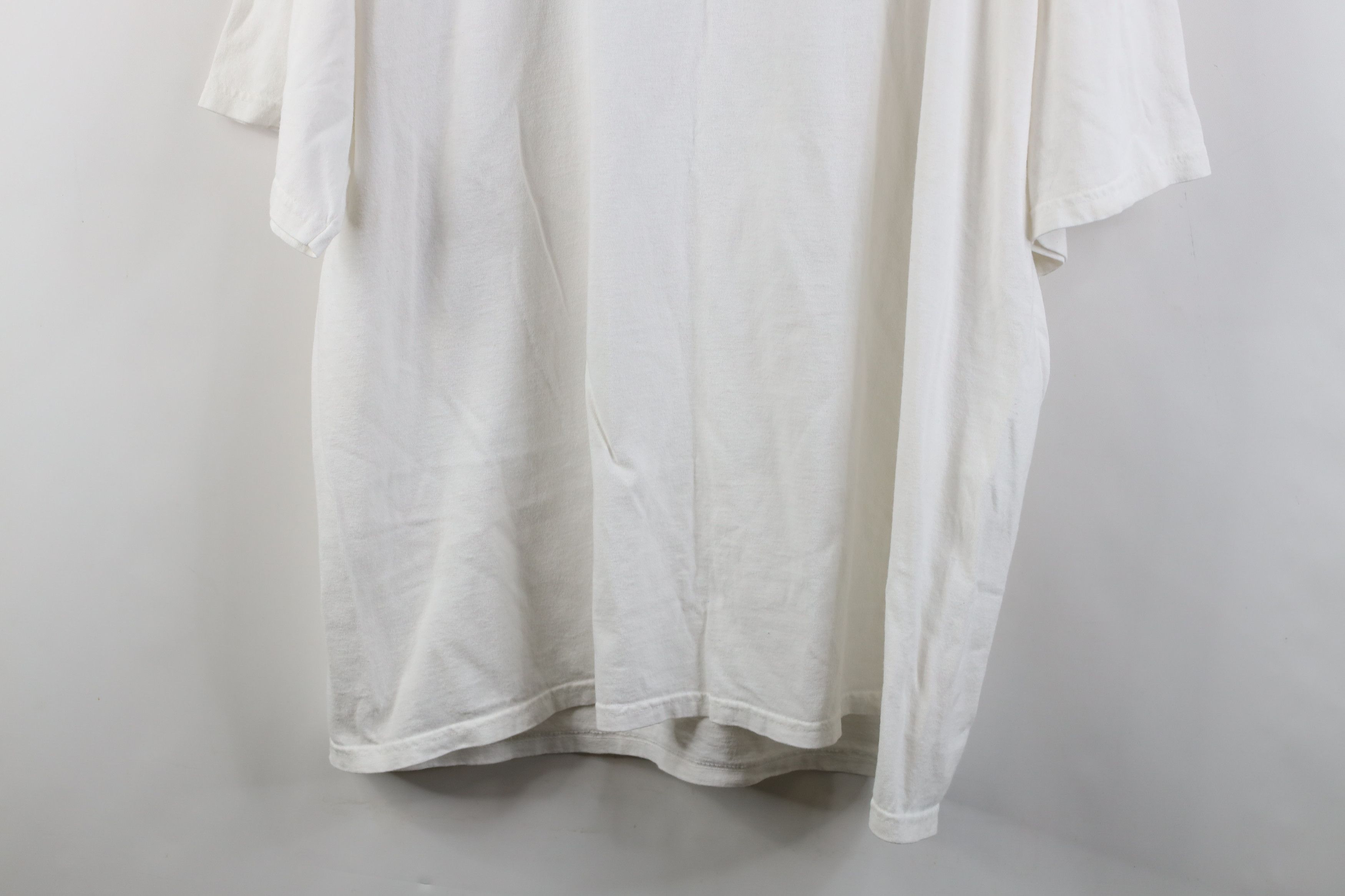 Adidas Vintage Y2K 2004 Adidas Spell Out Big Logo T-Shirt White Size US XXL / EU 58 / 5 - 11 Thumbnail