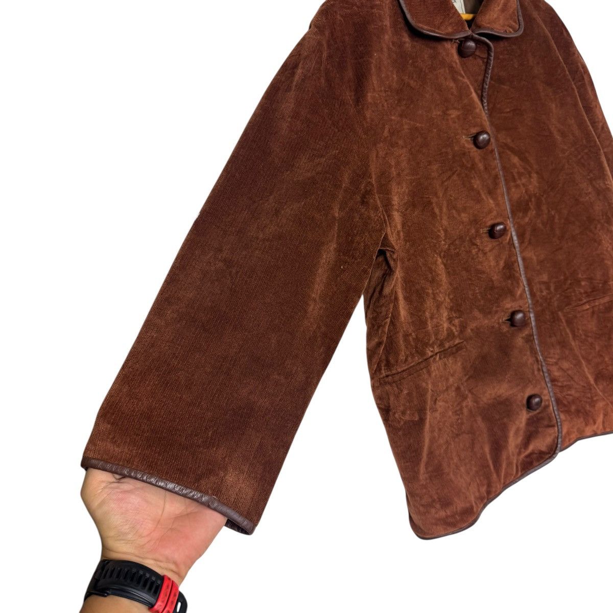 Mademoiselle Non Non 🔥LAST PRICE🔥Mademoiselle Non Non Corduroy Button Up Jacket Size US M / EU 48-50 / 2 - 6 Thumbnail