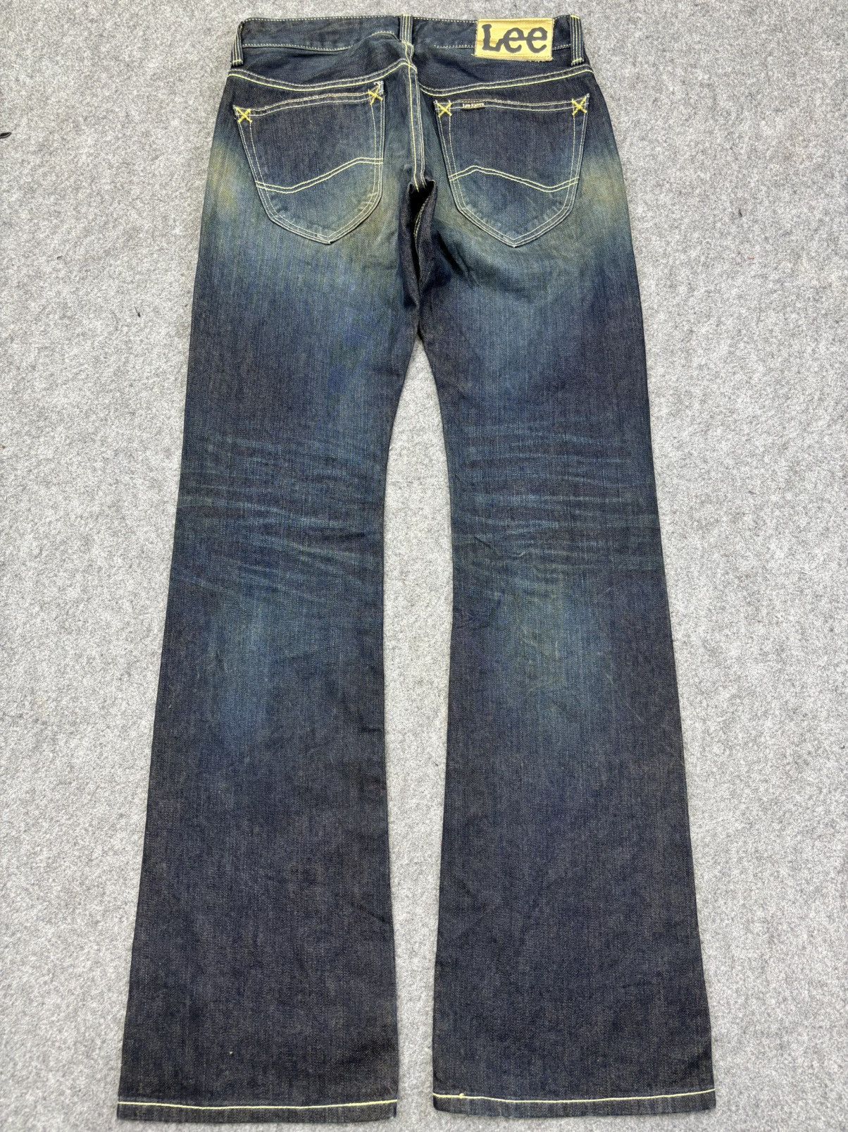 Lee 💥Archival Super Flare💥Lee Crazy Mudwash Flare Denim K5 Size US 29 - 19 Thumbnail