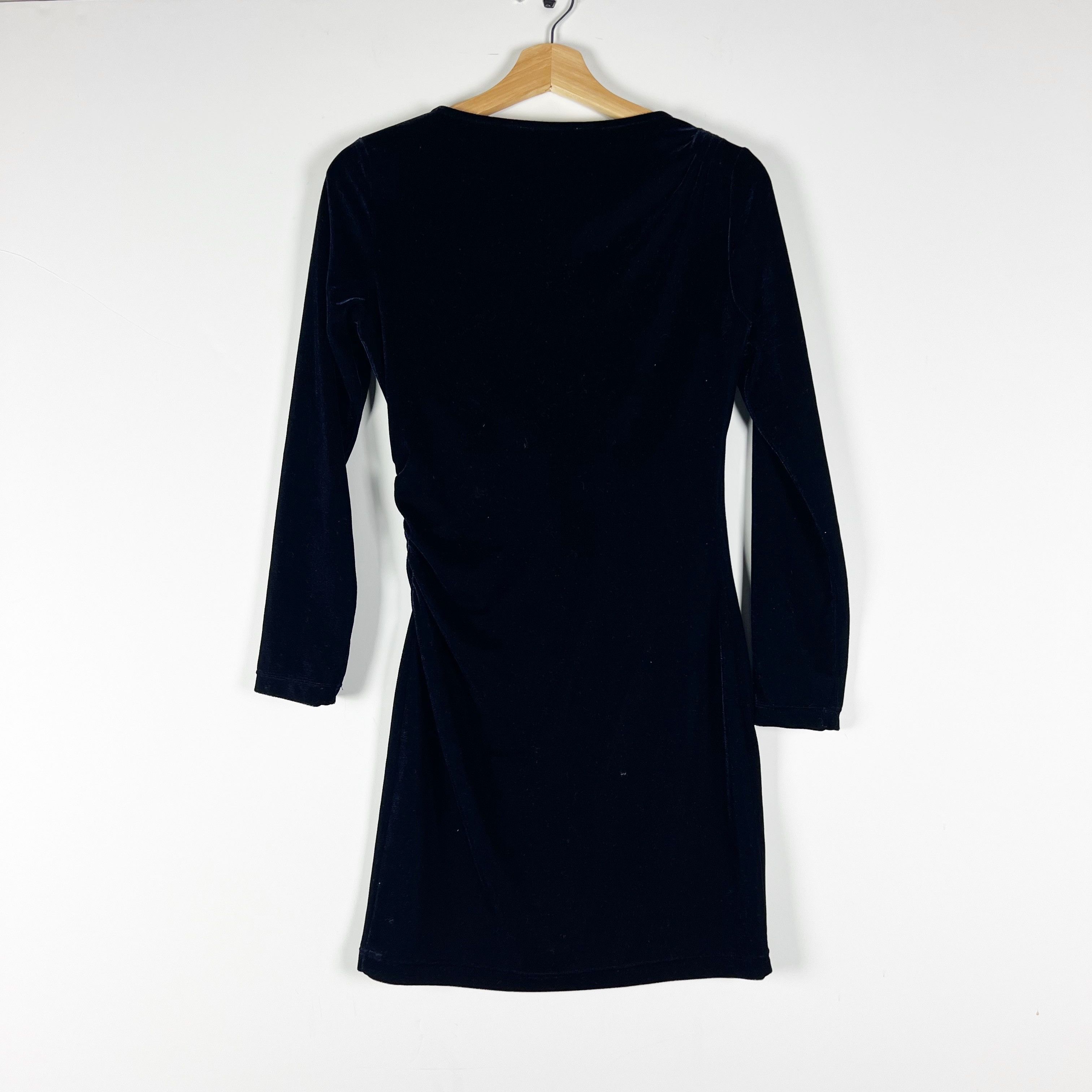 Reiss Reiss Katie Velvet Velour Cut Out Ruched Size XS / US 0-2 / IT 36-38 - 4 Thumbnail