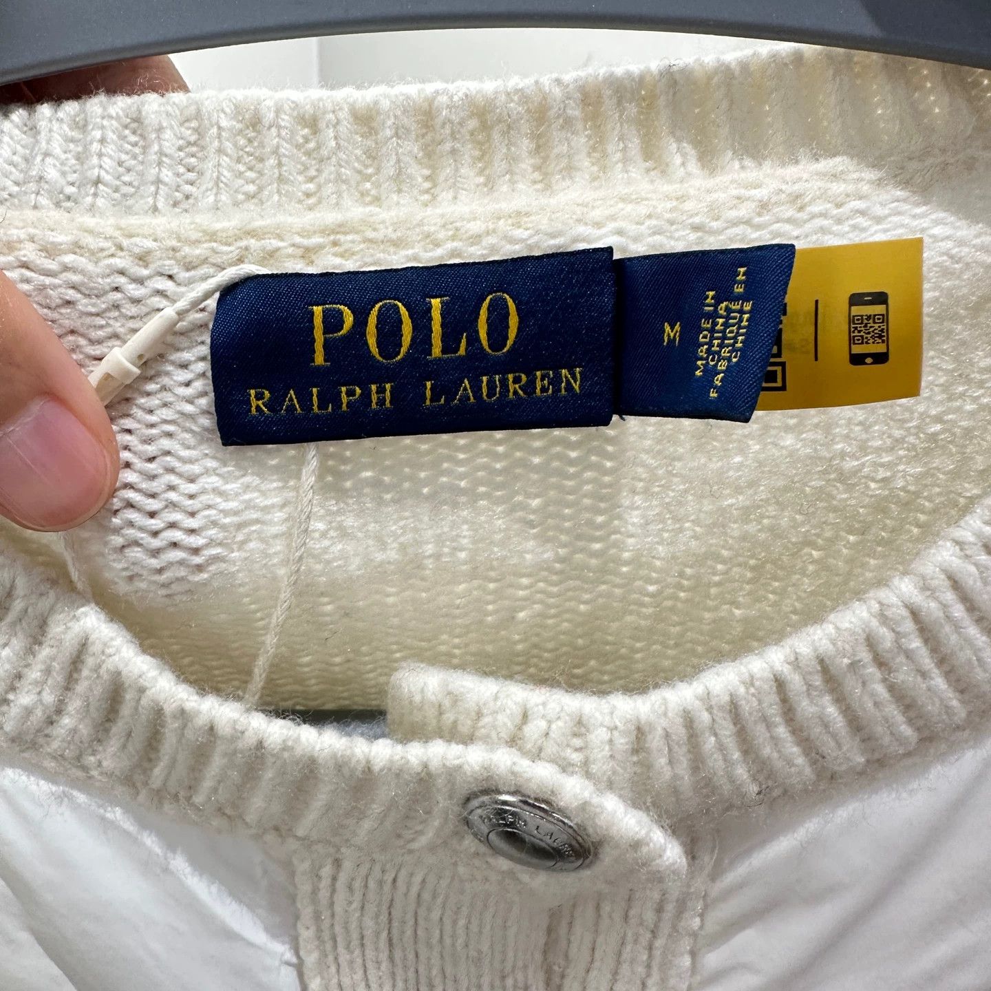 Polo Ralph Lauren Ralph Lauren apr554 Embroidered Knit Crew Neck Down Jacket M Size M / US 6-8 / IT 42-44 - 3 Thumbnail