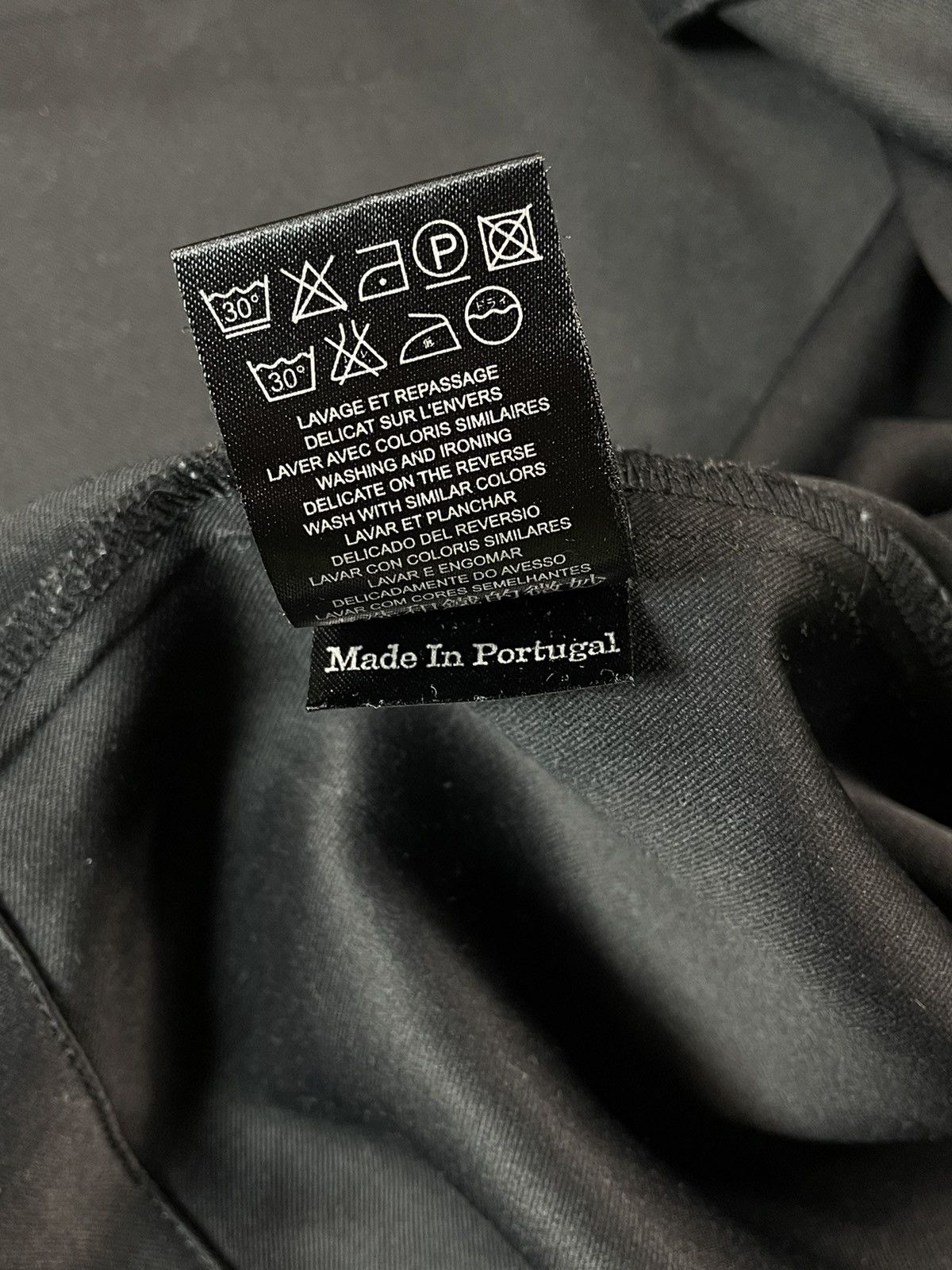 Cop Copine × Japanese Brand Cop. Copine Y2K Asymmetric Jacket Like Rick Owens Size XS / US 0-2 / IT 36-38 - 16 Thumbnail