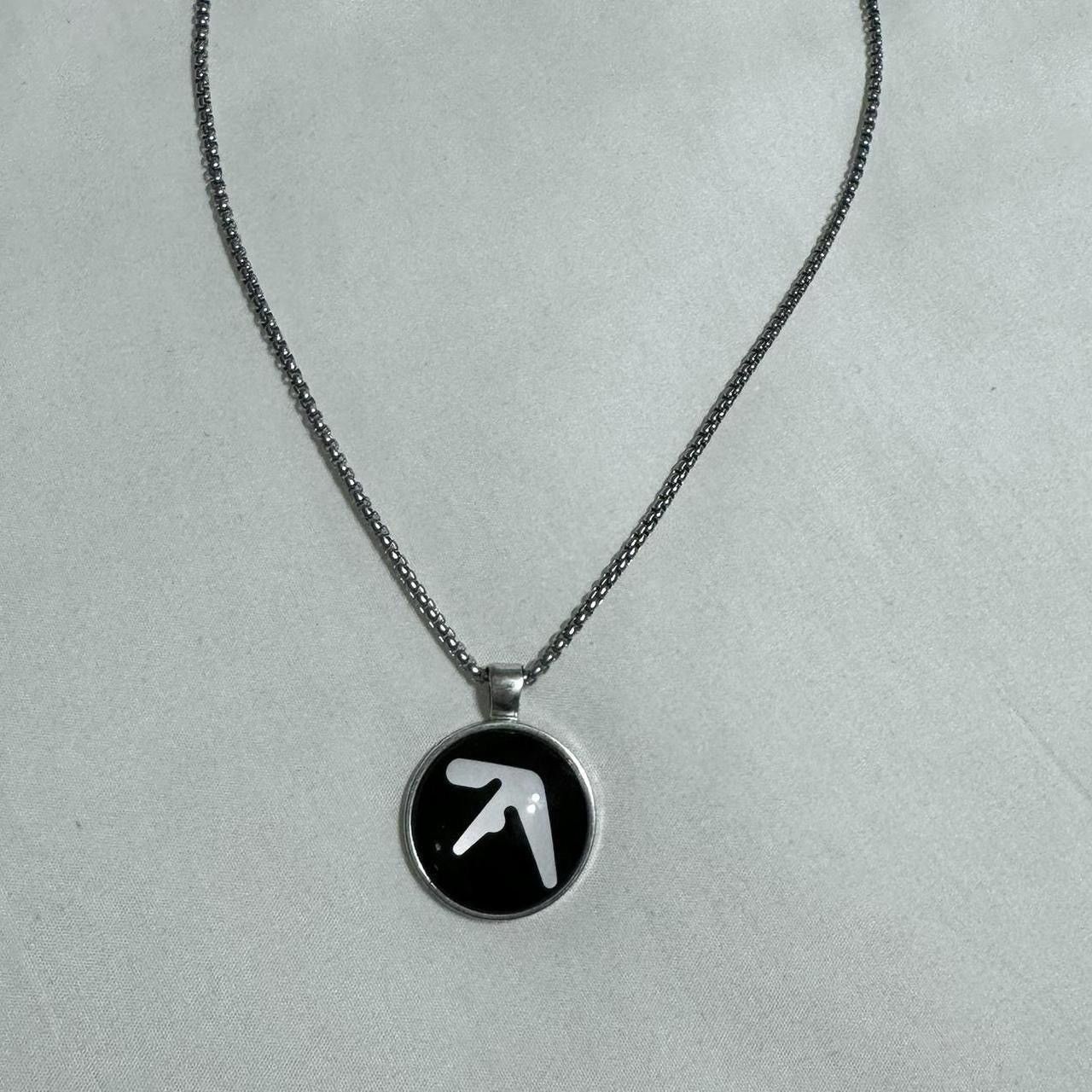 Vintage Silver Aphex Twin Necklace Size ONE SIZE - 3 Thumbnail