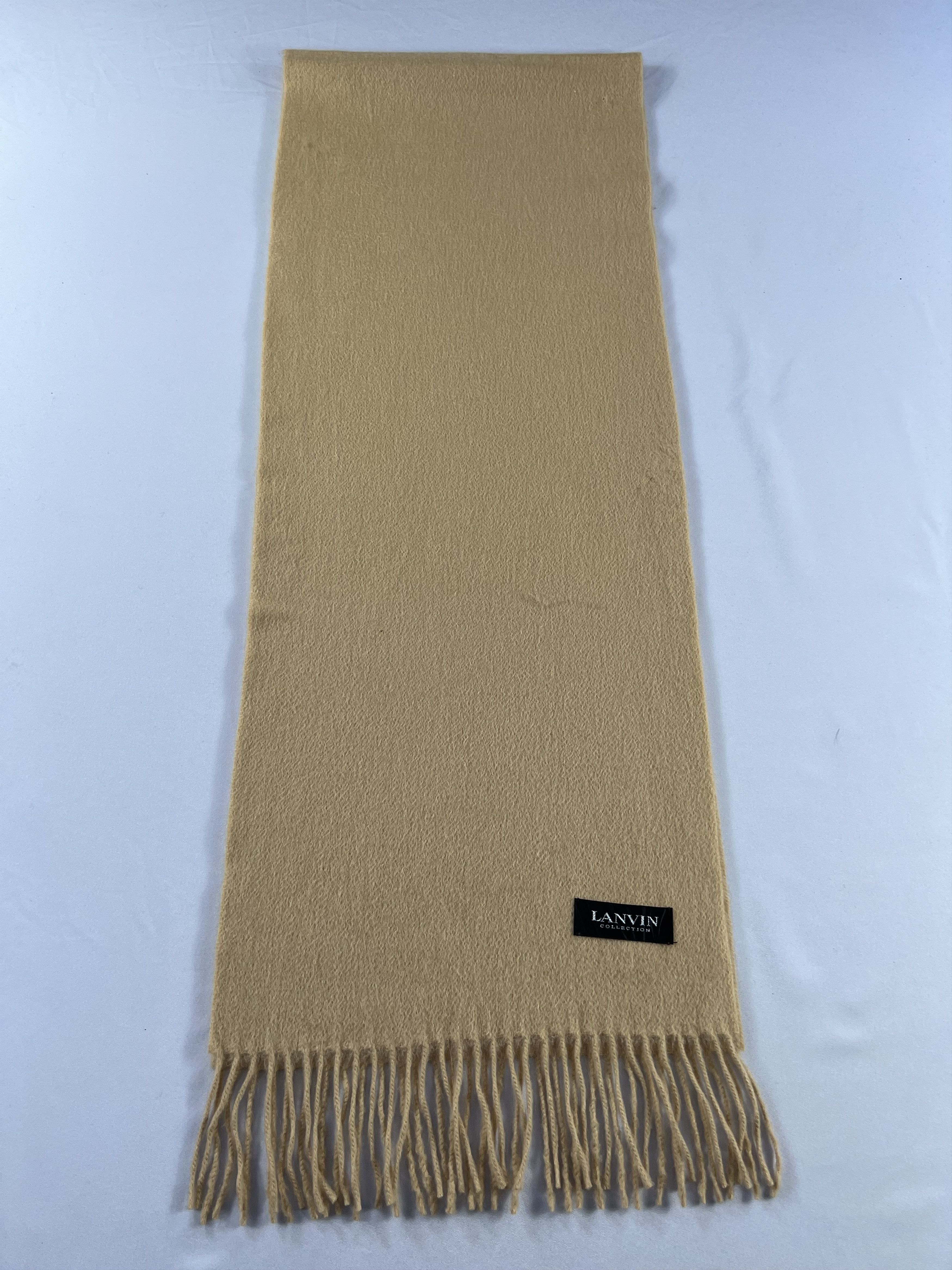 Lanvin Lanvin Cashmere Scarf / Muffler / Neckwear P1081 Size ONE SIZE - 3 Thumbnail