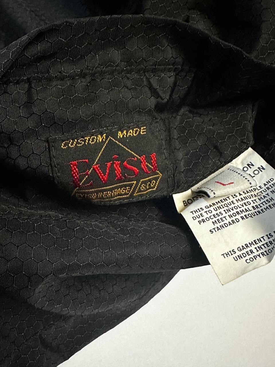 Evisu Evisu Vintage Bomber Jacket Black Size US L / EU 52-54 / 3 - 8 Thumbnail