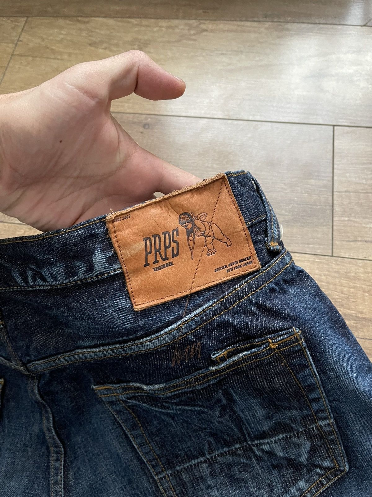 Prps PRPS Denim Indigo Jeans Japanese Size US 36 / EU 52 - 10 Thumbnail