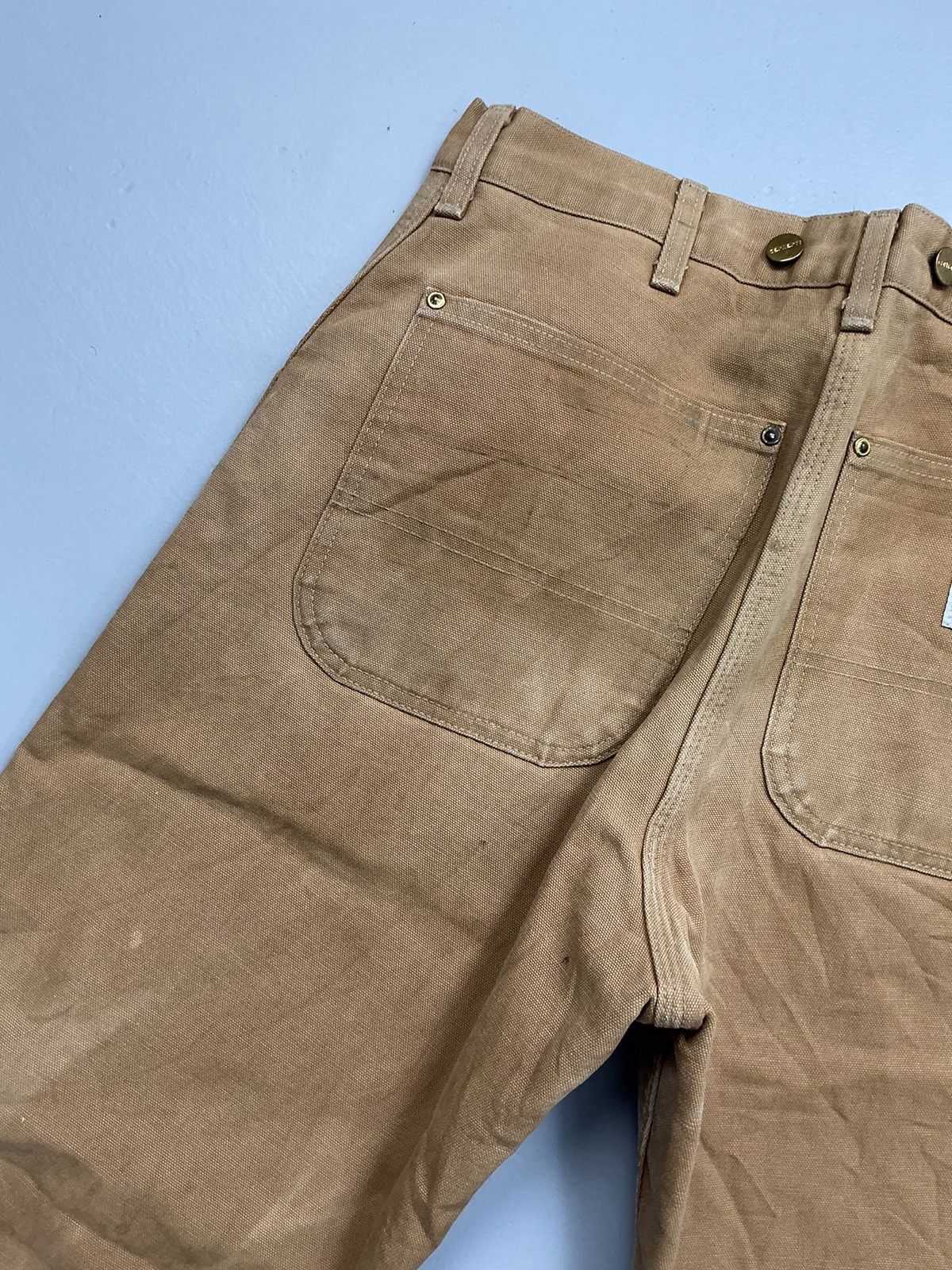 Carhartt 90sVintage Carhartt WQ106 quintet line carpenter denim Size US 32 / EU 48 - 10 Thumbnail