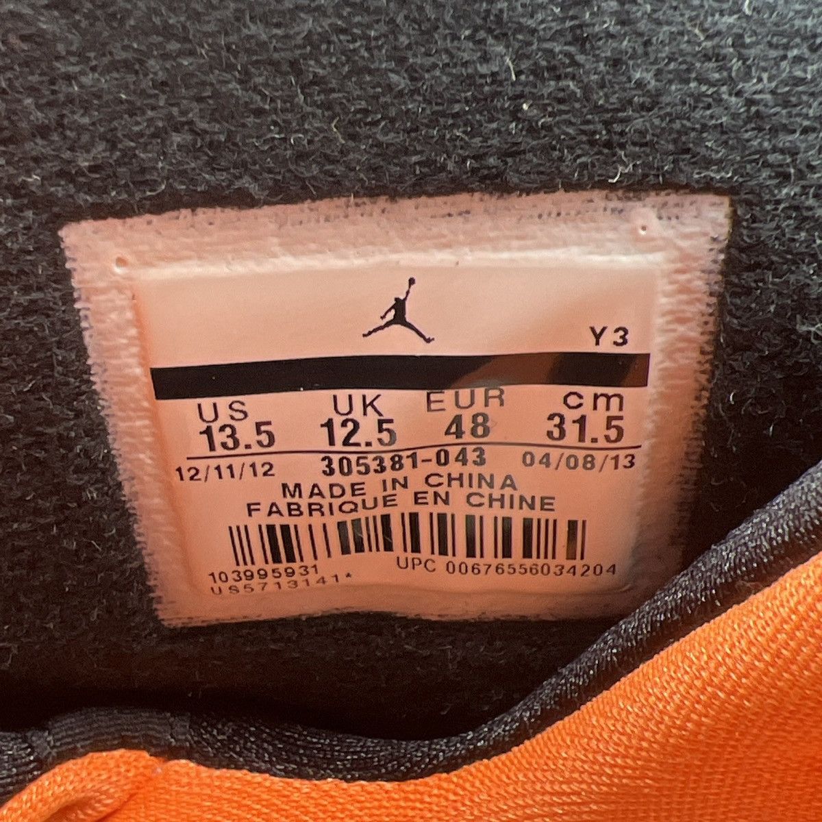 Jordan Brand Air Jordan 8 phoenix suns Size US 13 / EU 46 - 9 Thumbnail