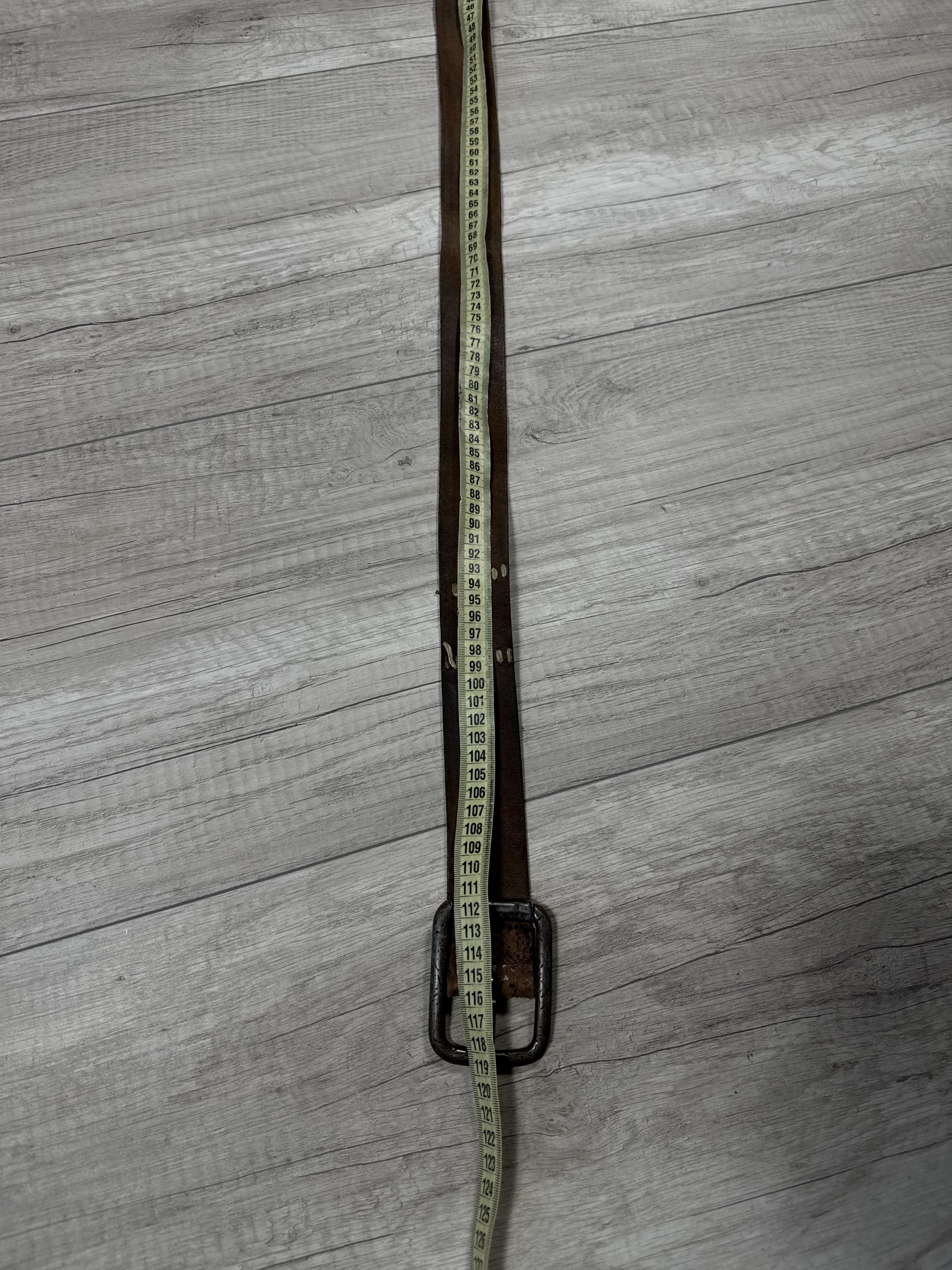 Japanese Brand Kapital Style Western Aztec Leather Belt Size ONE SIZE - 8 Thumbnail