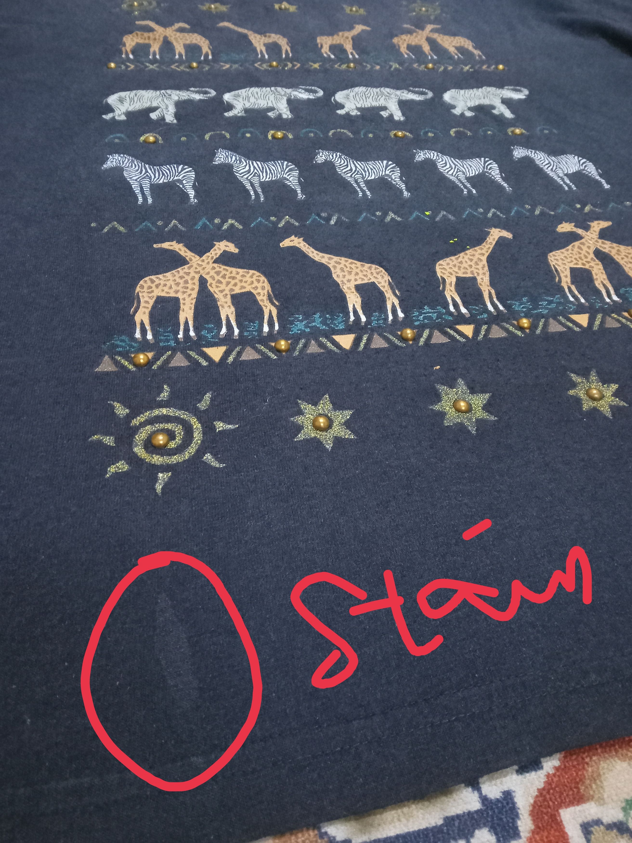 Vintage Vintage Boos Animals Motive Rare T Shirt Size ONE SIZE - 7 Thumbnail