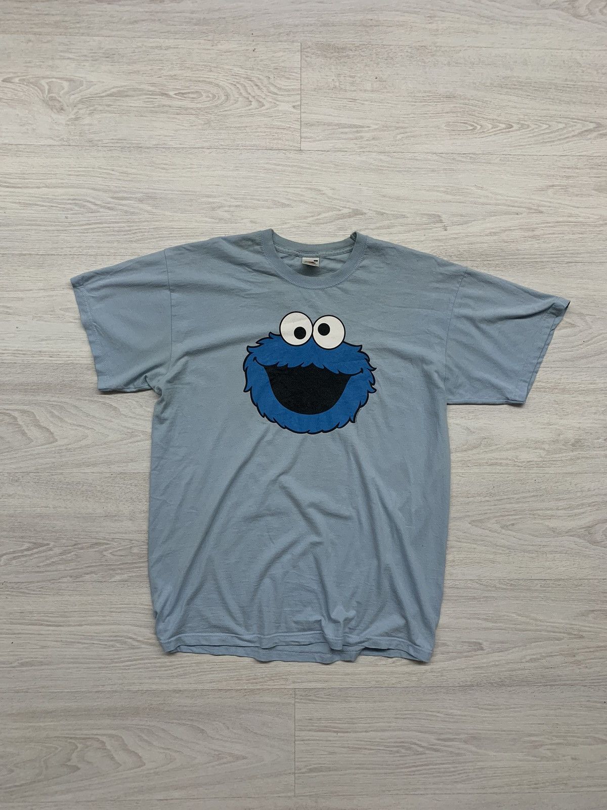 Fruit Of The Loom × Vintage Cookie Monster vintage t-shirt 2007 Size US L / EU 52-54 / 3 - 1 Thumbnail