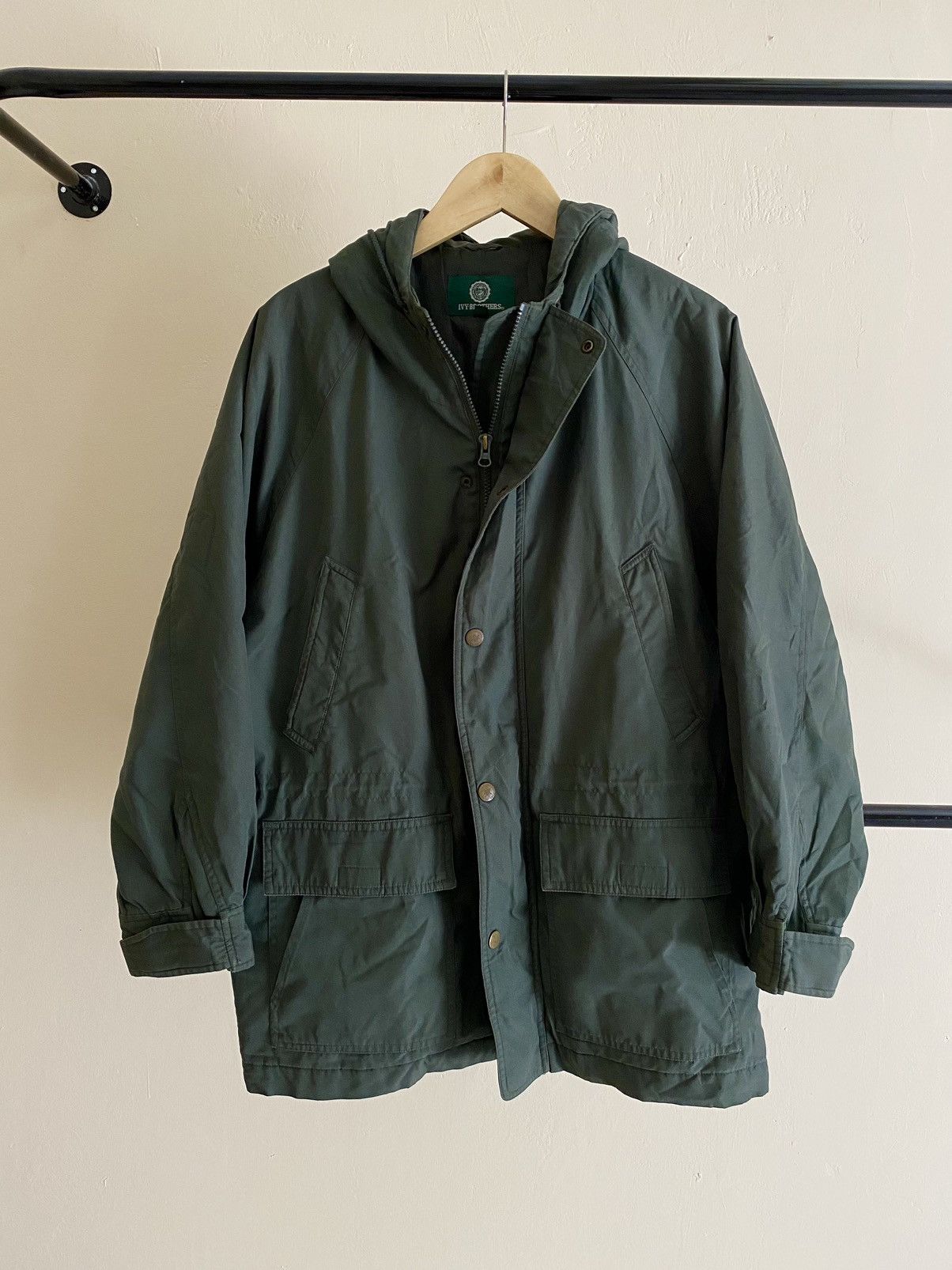 Japanese Brand Ivy Brothers Green Parka Size US M / EU 48-50 / 2 - 1 Thumbnail
