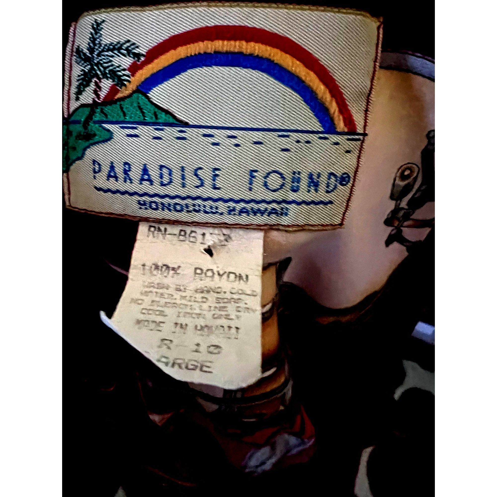 Paradise Found Paradise Found Vintage Hawaiian Button Up Shirt Large Pocket Size US L / EU 52-54 / 3 - 7 Thumbnail