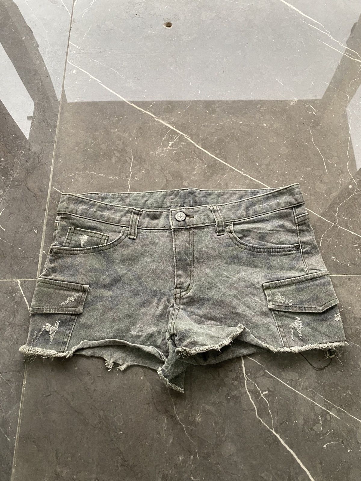 If Six Was Nine × Japanese Brand × Le Grande Bleu (L.G.B.) Japanese Cargos Camo Short Ifsixwasnine Lgb Size 30" / US 8 / IT 44 - 1 Thumbnail