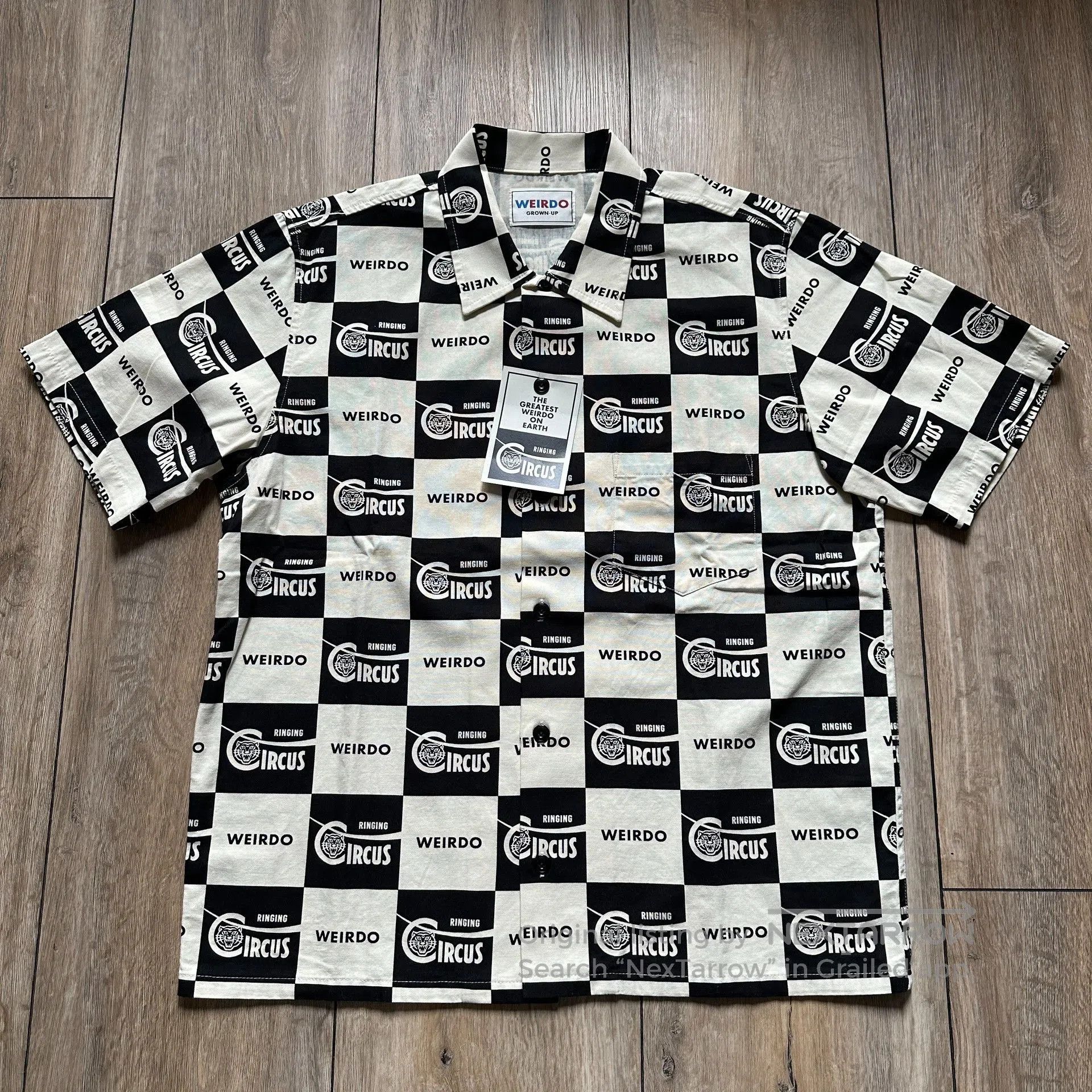 Other Weirdo Glad Hand Checkerboard Shirt. Size US L / EU 52-54 / 3 - 1 Thumbnail