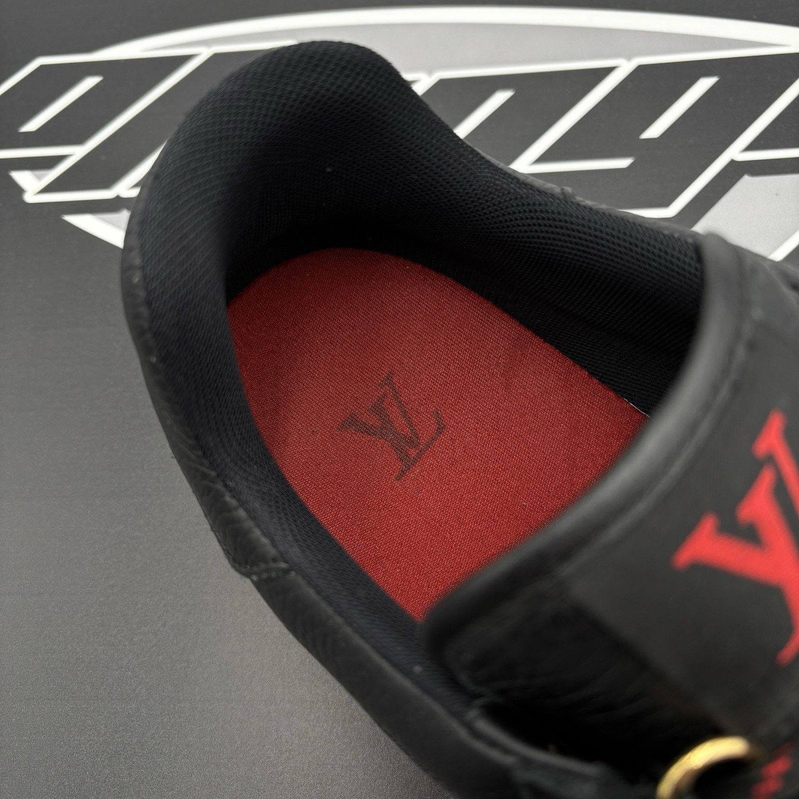 Louis Vuitton Louis Vuitton Hardware Calfskin Trainer ‘ Black, Gold ‘ Size US 10.5 / EU 43-44 - 7 Thumbnail