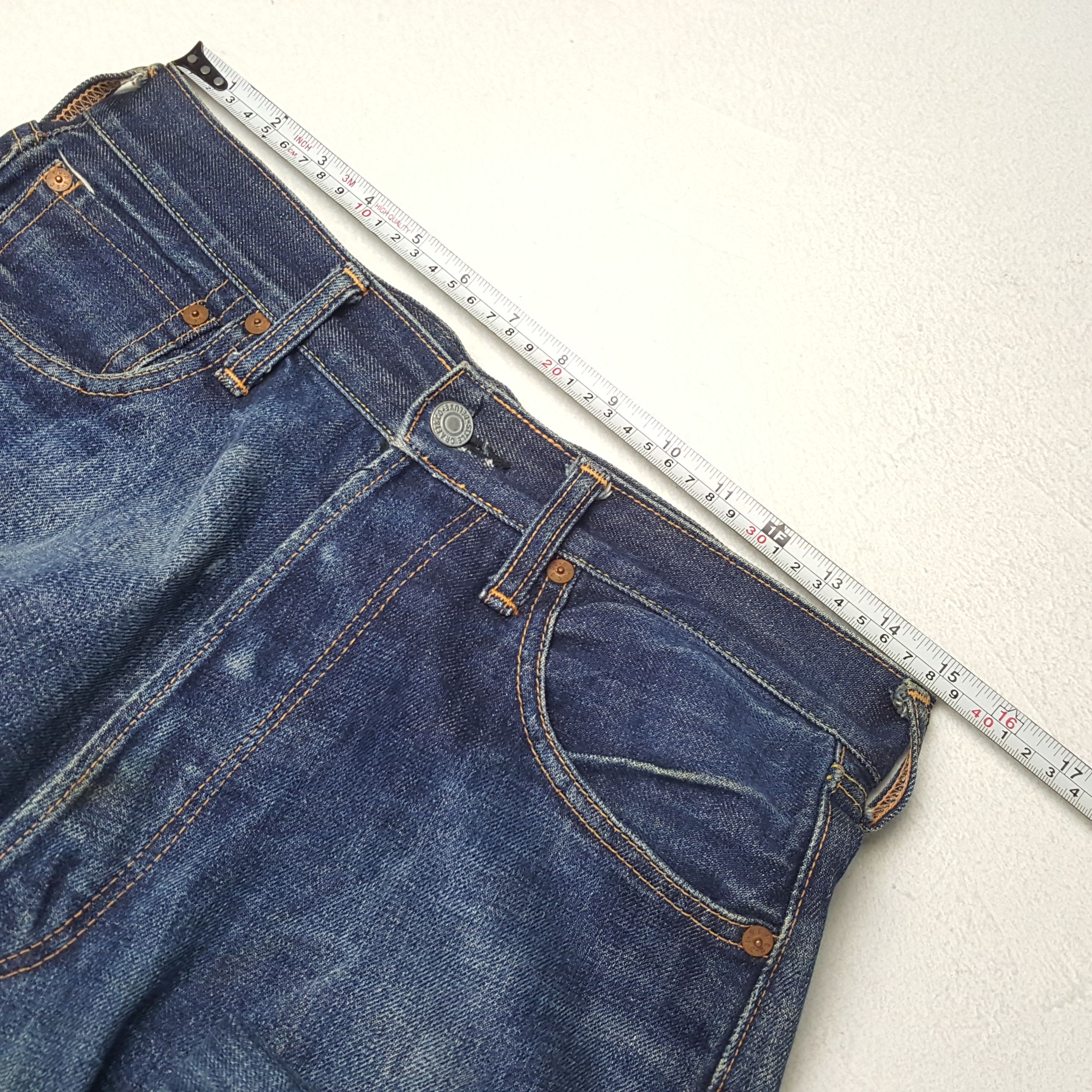 Evisu Vintage EVIS Japanese Brand Daicock Custom Style Jeans Size US 30 / EU 46 - 7 Thumbnail