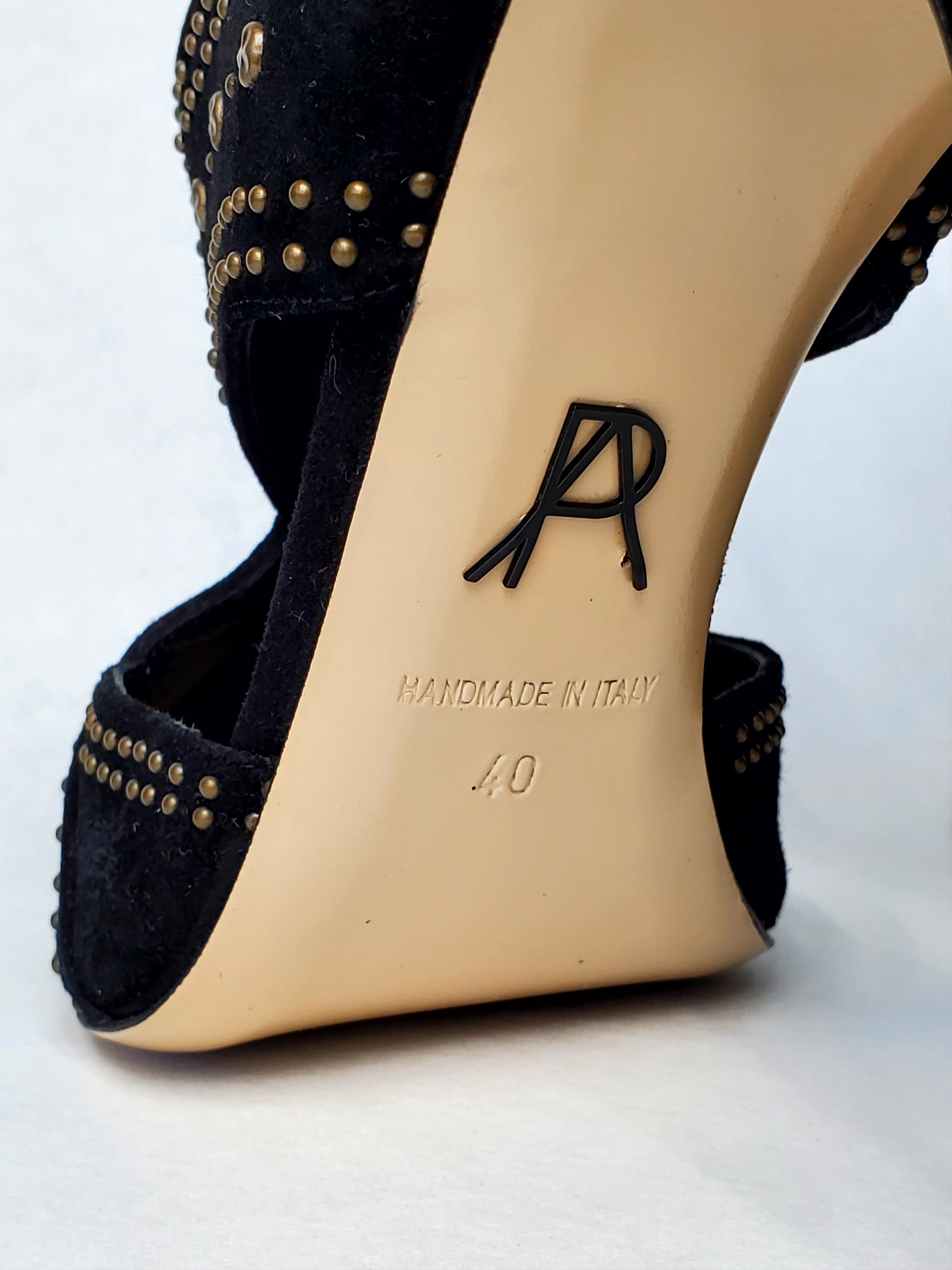 Paul Andrew Paul Andrew Sharifa Suede Sandals – NYFW 2016 Runway Size US 9 / IT 39 - 4 Thumbnail
