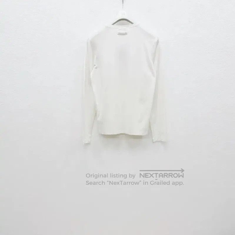 Prada Prada White Long Sleeve Men's T-Shirt. Size US M / EU 48-50 / 2 - 4 Thumbnail