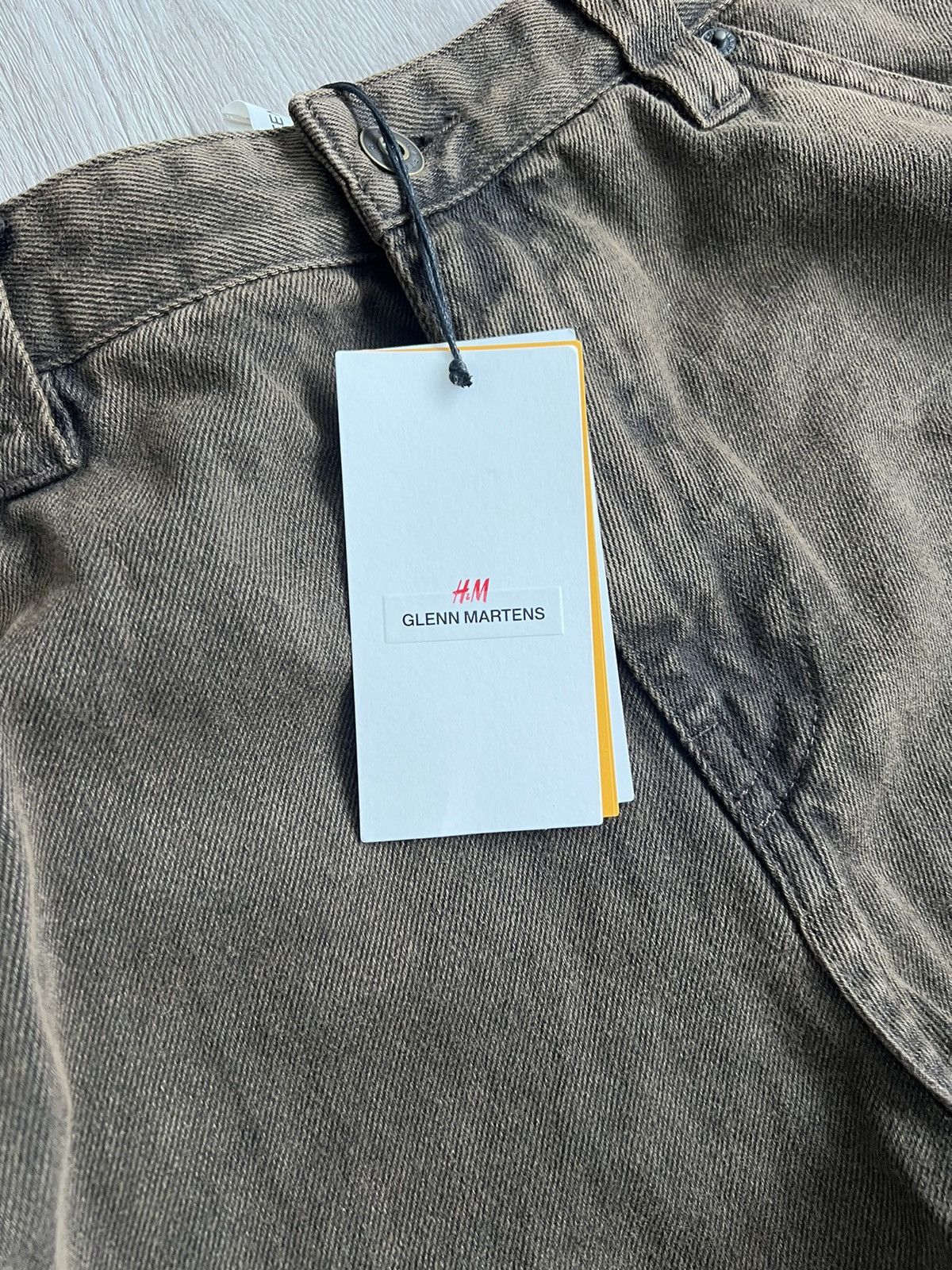 Y/Project Glenn Martens x H&M Slouchy Twillpants size 48 (EU) Size US 32 / EU 48 - 3 Thumbnail