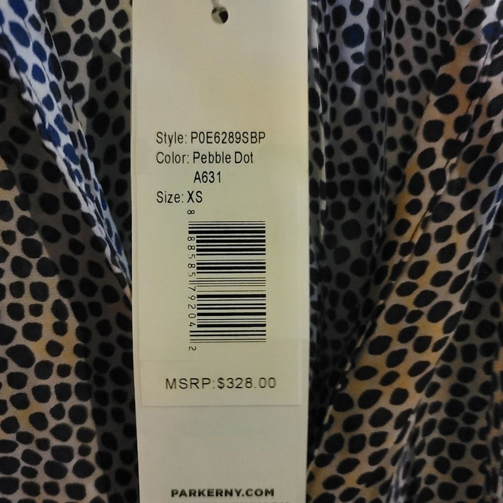 Parker NWT Estelle Dress in Pebble Dot by Parker Size XS / US 0-2 / IT 36-38 - 8 Thumbnail