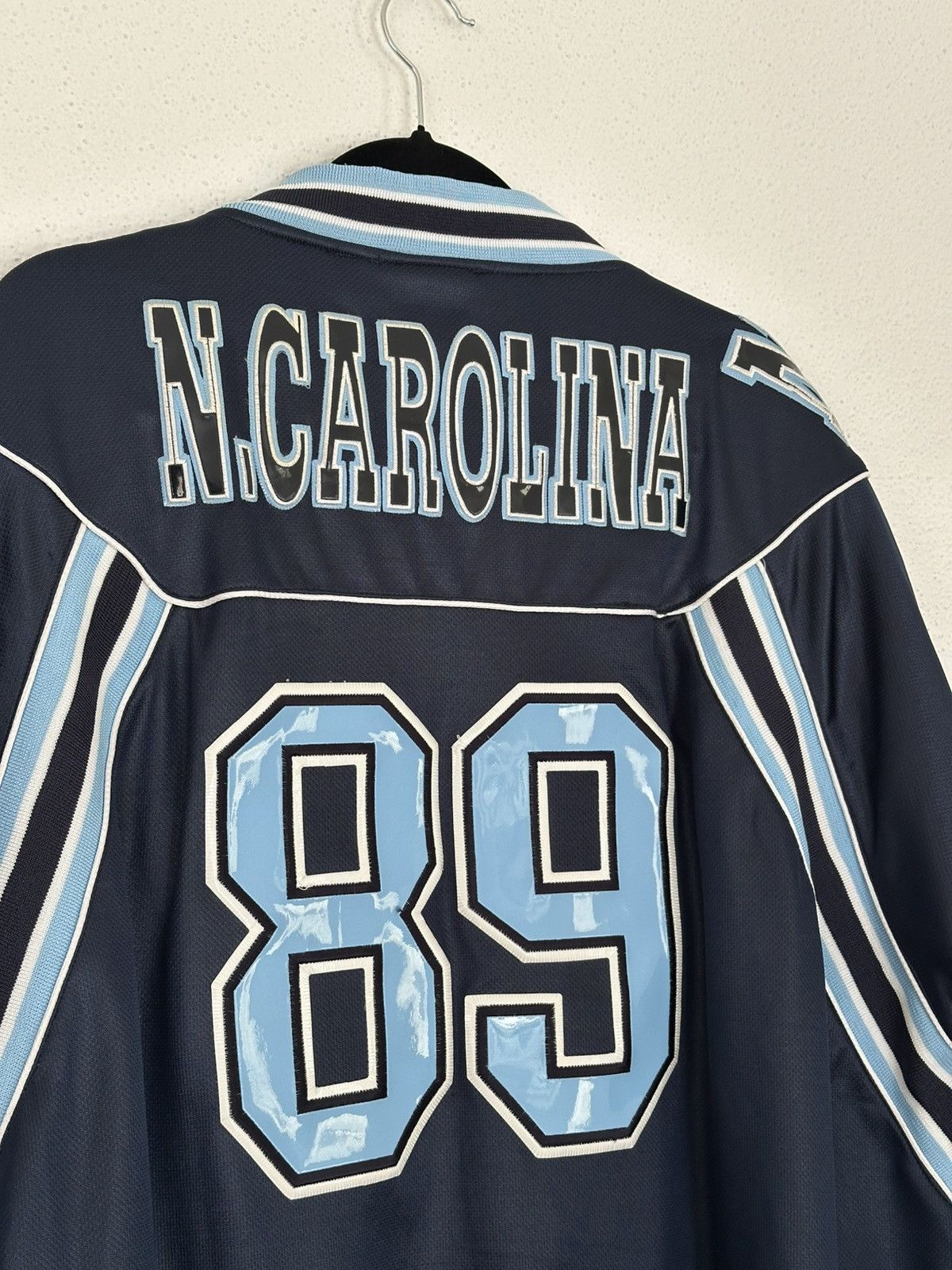 NCAA Vintage Y2K North Carolina 89 GoldenBay All Star game Jacket Size US XL / EU 56 / 4 - 4 Thumbnail