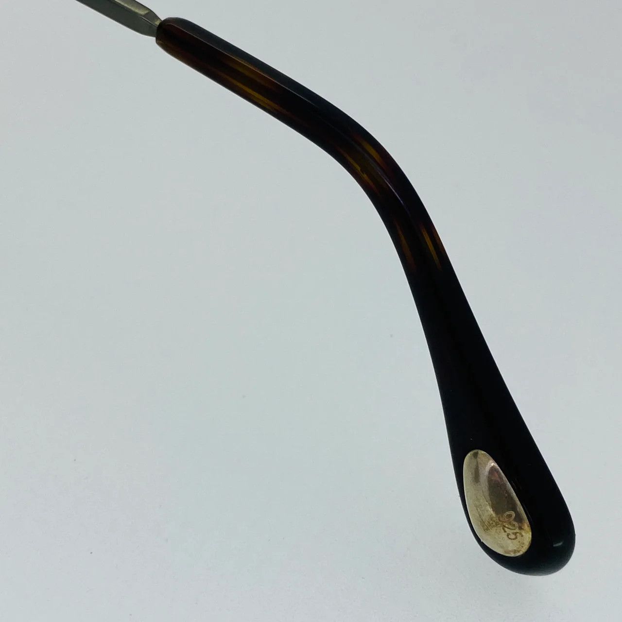Ann Demeulemeester Ann Demeulemeester Sunglasses White Gold and Brown Size ONE SIZE - 5 Thumbnail