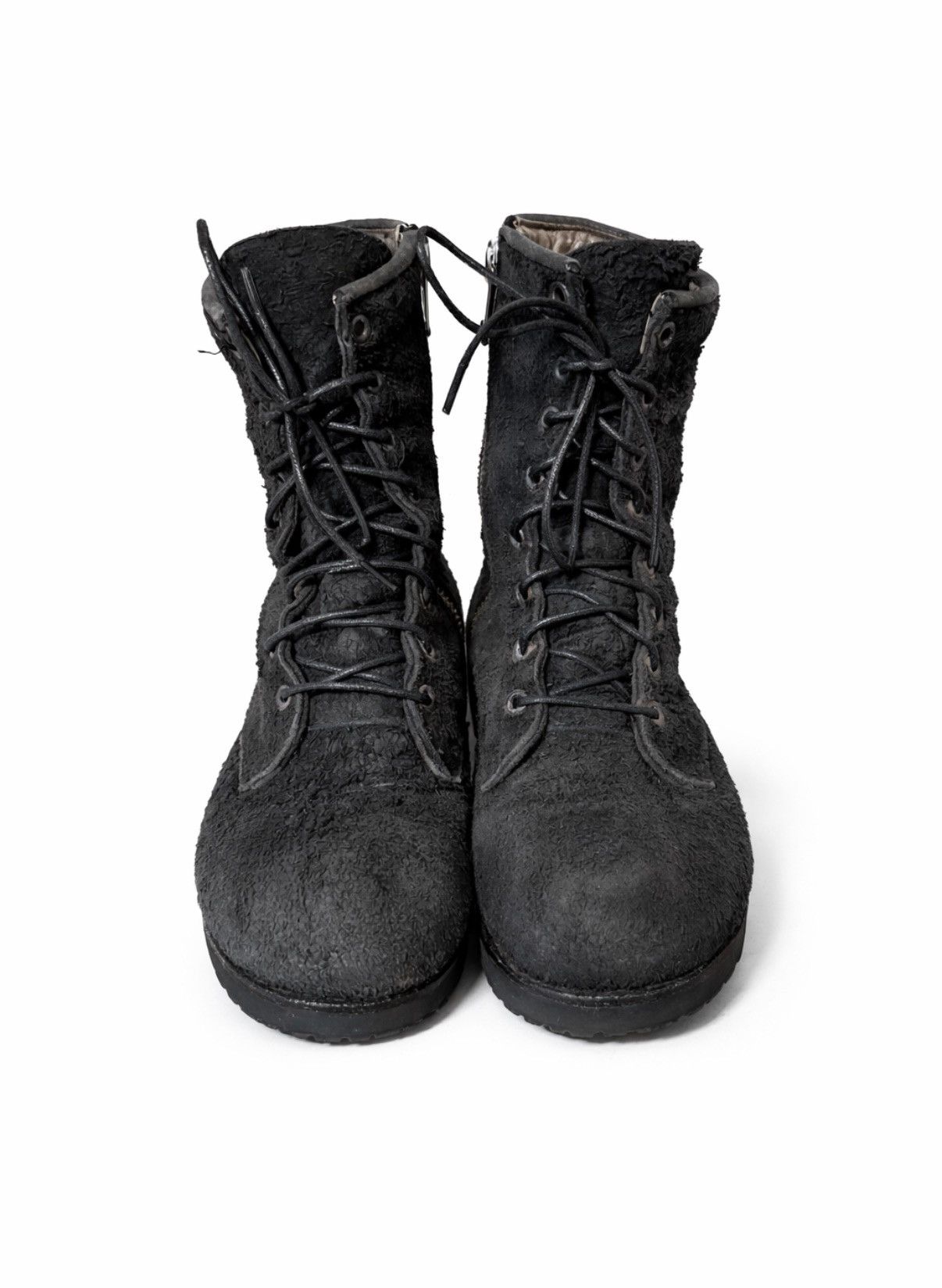 Rick Owens Rick Owens Laced Combat Boots Size US 8.5 / EU 41-42 - 4 Thumbnail