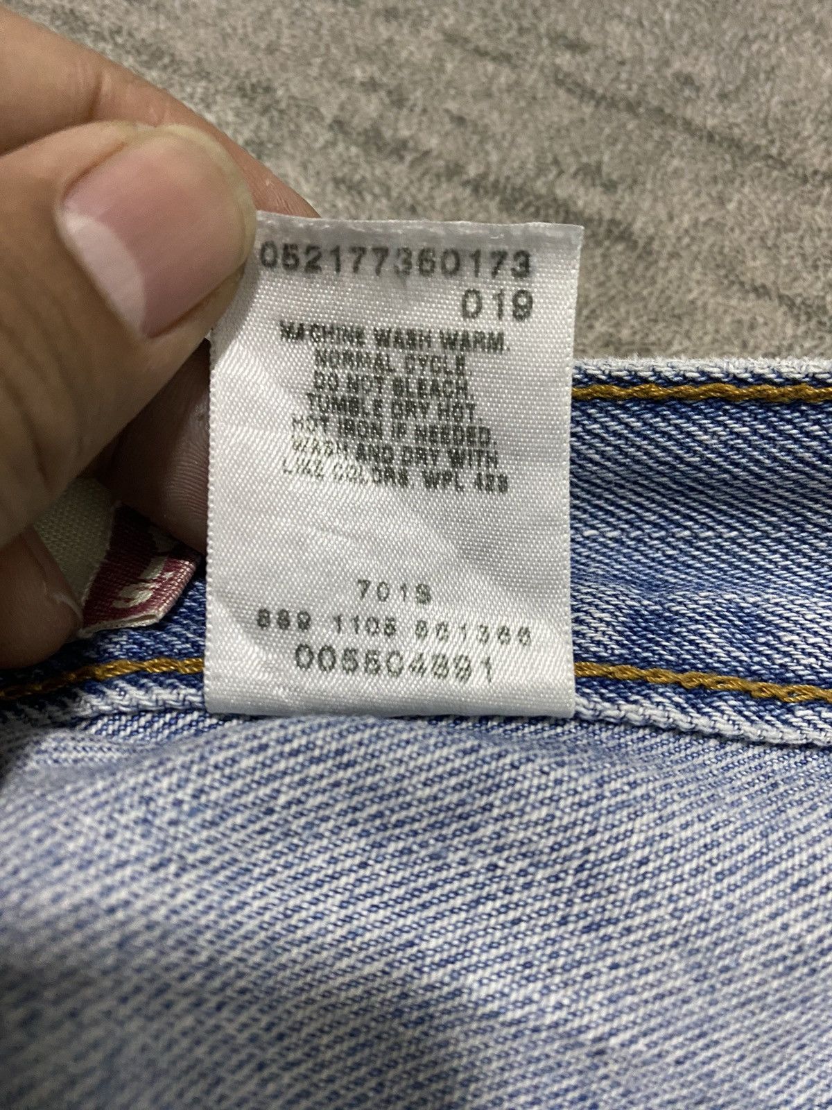 Levi's Levis 505 Relaxed Fit Bluewish colour 42x30 Size US 42 / EU 58 - 9 Thumbnail