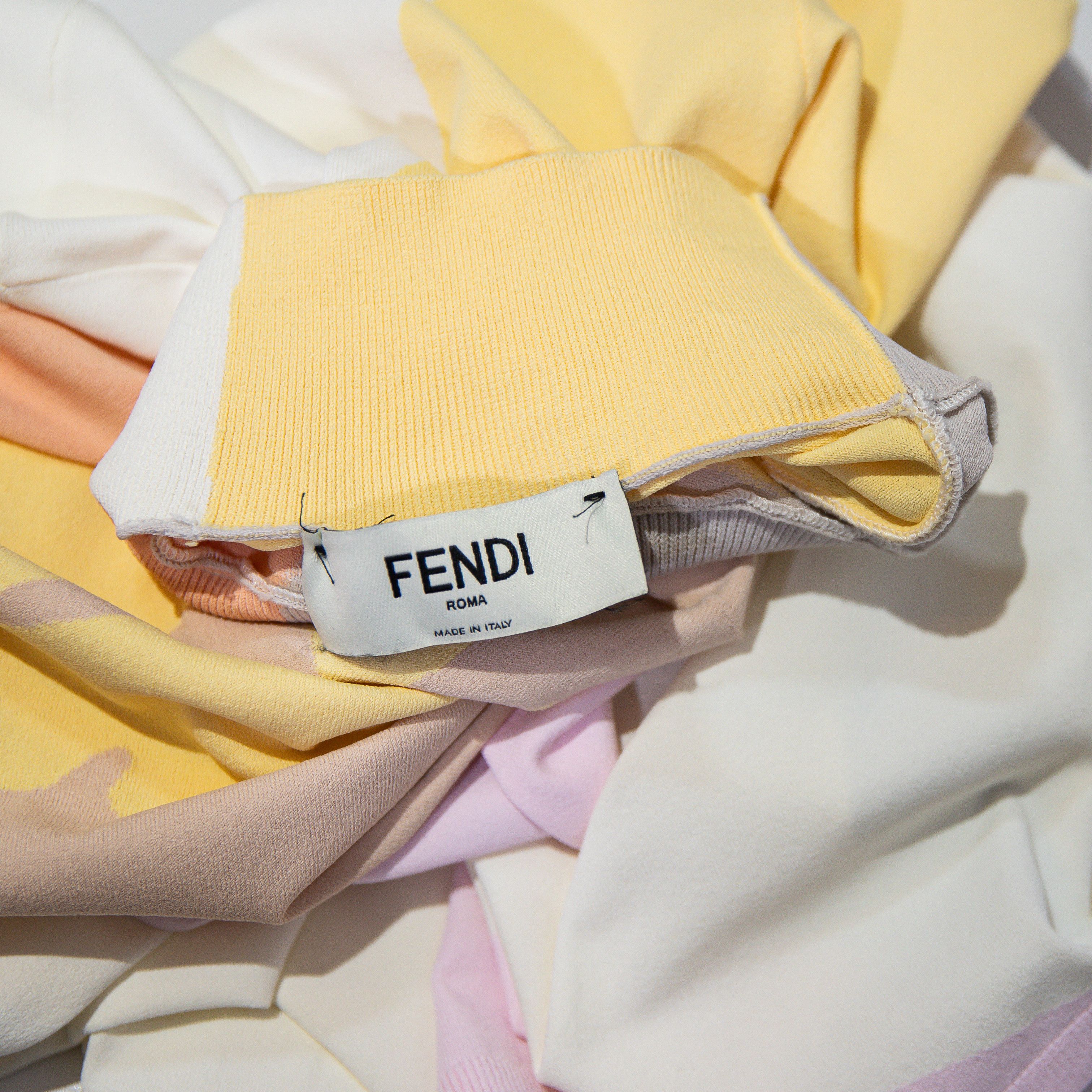 Fendi Fendi Colorblocked Mockneck Long Sleeve Size S / US 4 / IT 40 - 5 Thumbnail