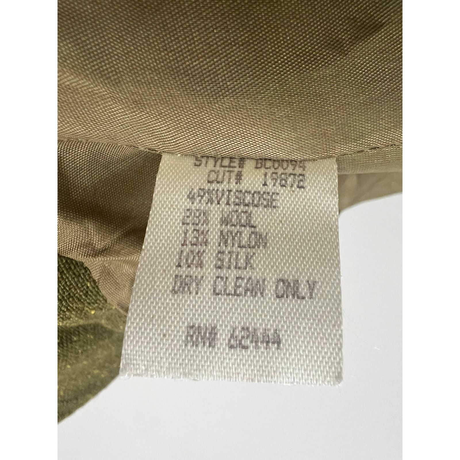 Nicole Miller Vintage Nicole Miller Women’s Wool/Silk Blend Jacket Size 12 Size XL / US 12-14 / IT 48-50 - 8 Thumbnail