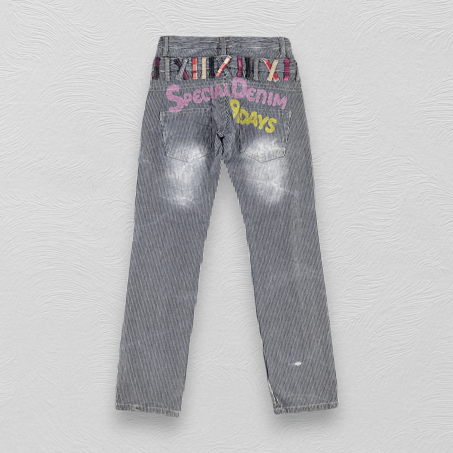 Japanese Brand Special Denims Jeans Hickory Distressed Denim KJ828 Size US 30 / EU 46 - 2 Thumbnail