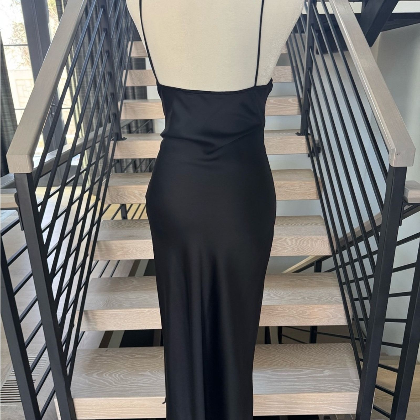 Zara New Zara Chic Black Maxi Dress with Button Detail size XS Size XS / US 0-2 / IT 36-38 - 16 Thumbnail