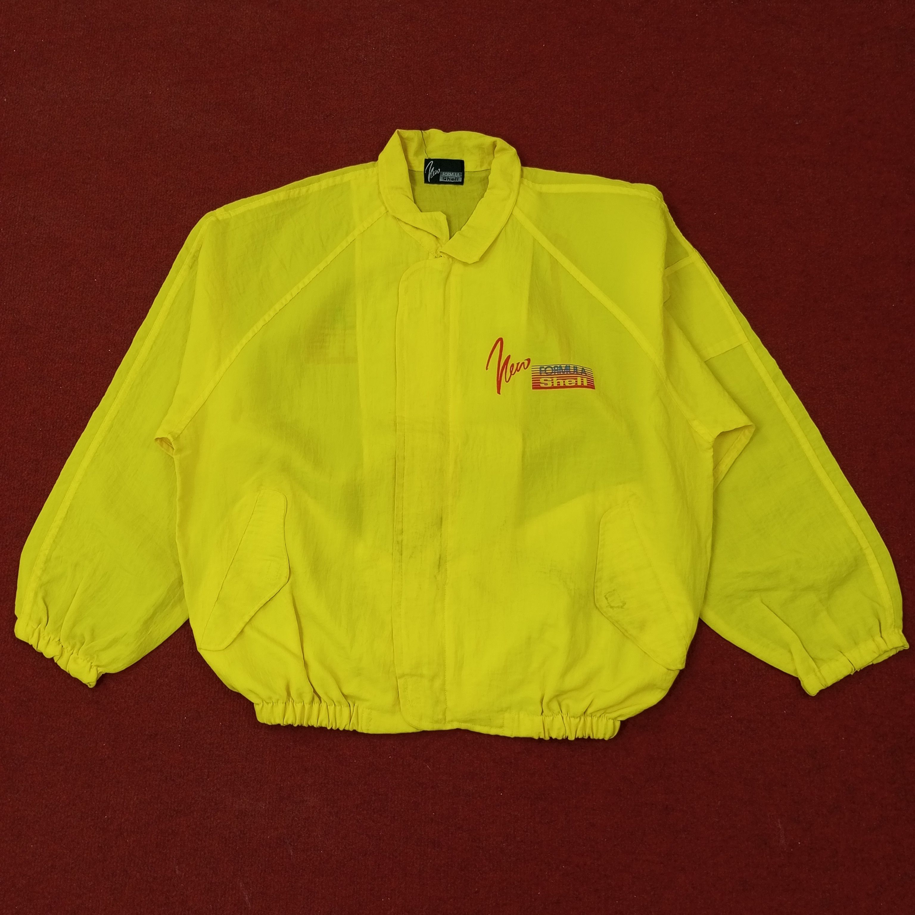 Vintage Vintage Formula Shell Motorsports Windbreaker Jacket c238n17 Size US XL / EU 56 / 4 - 3 Thumbnail
