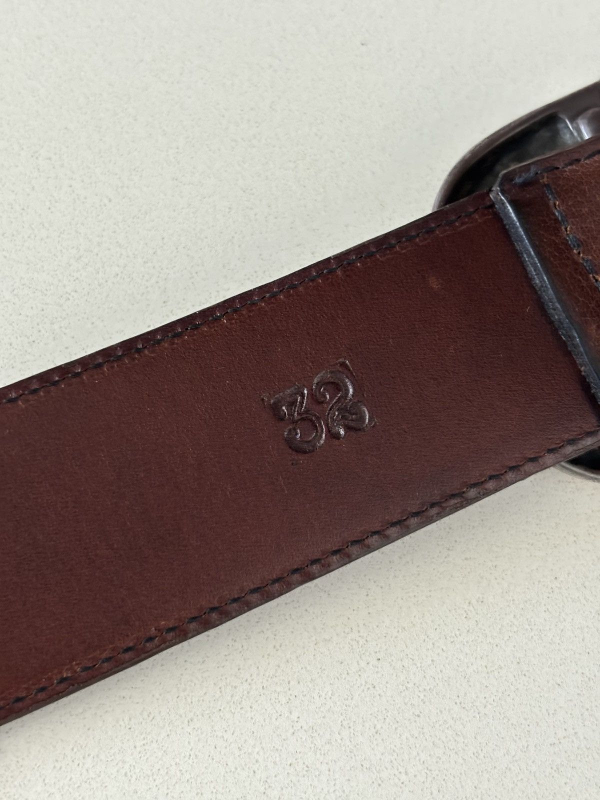 Chrome Hearts Chrome Hearts Brown Gunslinger Belt Size 32 - 3 Thumbnail